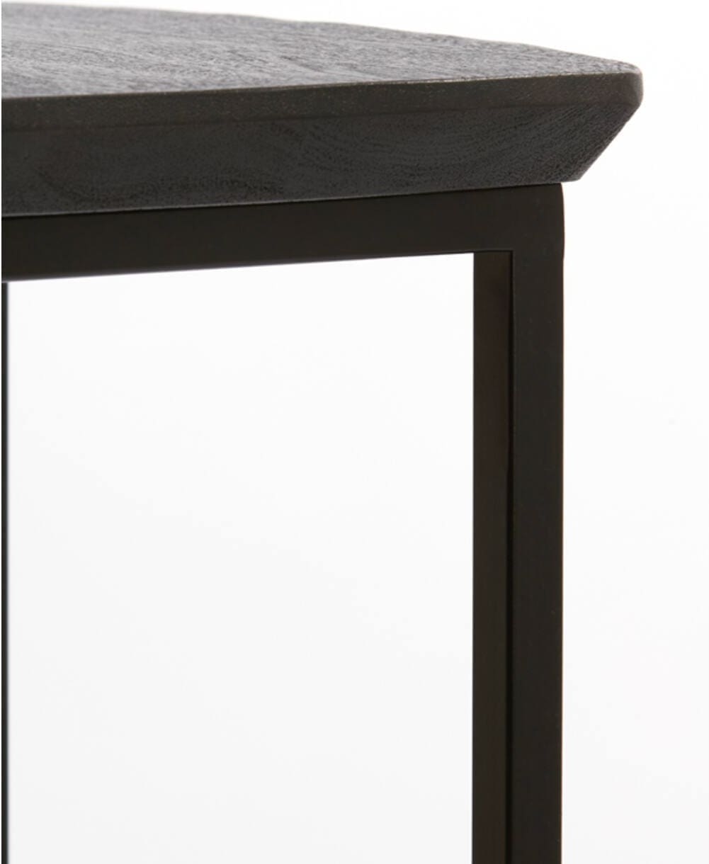 Zuil Quenza - Acacia Ht Mt Zwrt+zwrt Light & Living Bijzettafel 6797512