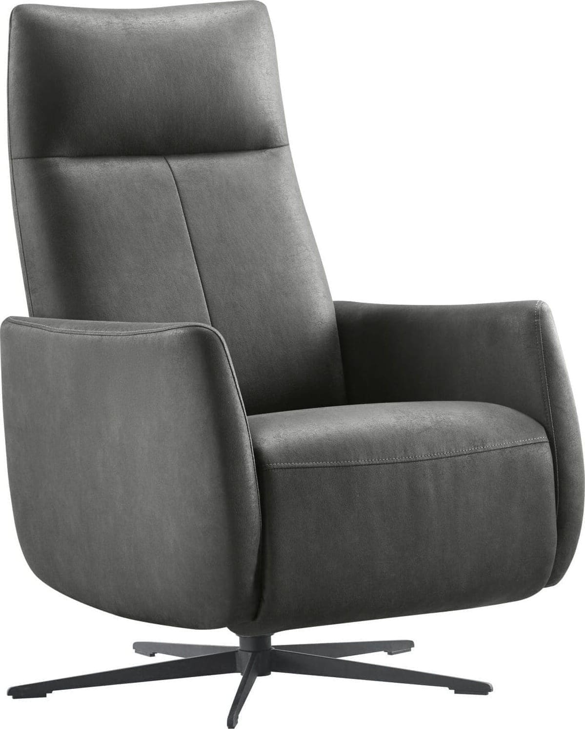 Pronto Wonen Relaxfauteuil Lanciare antraciet Antraciet Fauteuil
