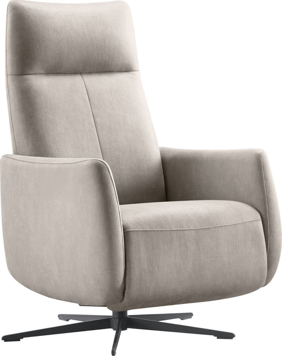 Pronto Wonen Relaxfauteuil Lanciare lichtgrijs Grijs Fauteuil