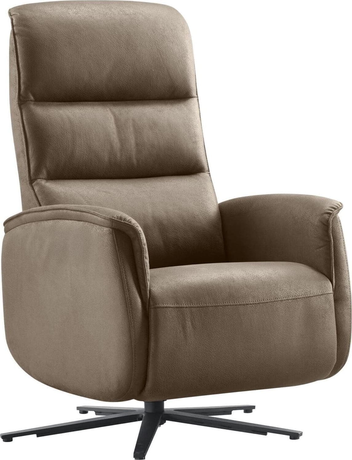 Pronto Wonen Relaxfauteuil Volgere donkerbruin Bruin Fauteuil