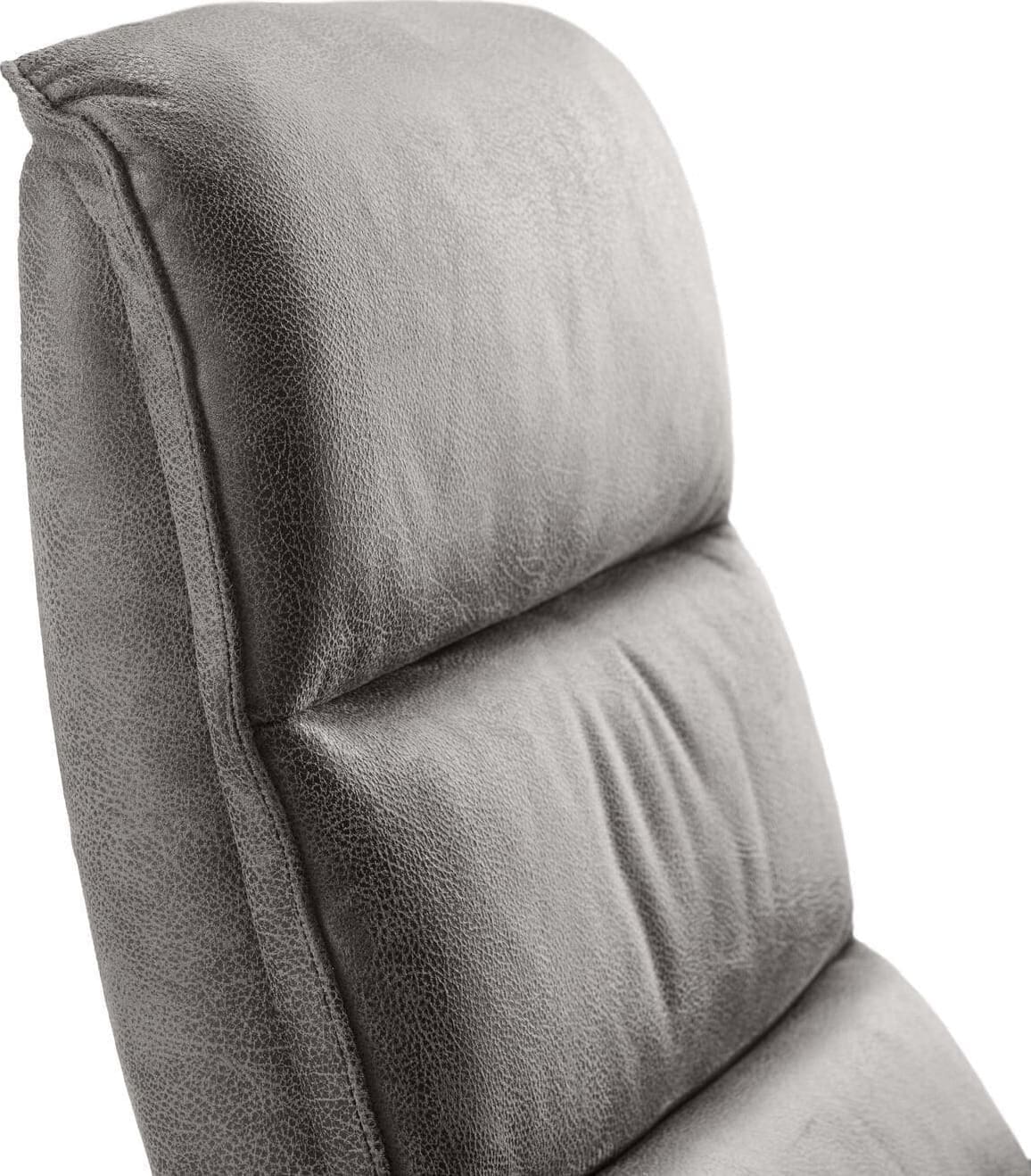 Pronto Wonen Relaxfauteuil Volgere elektrisch grijs Grijs Fauteuil