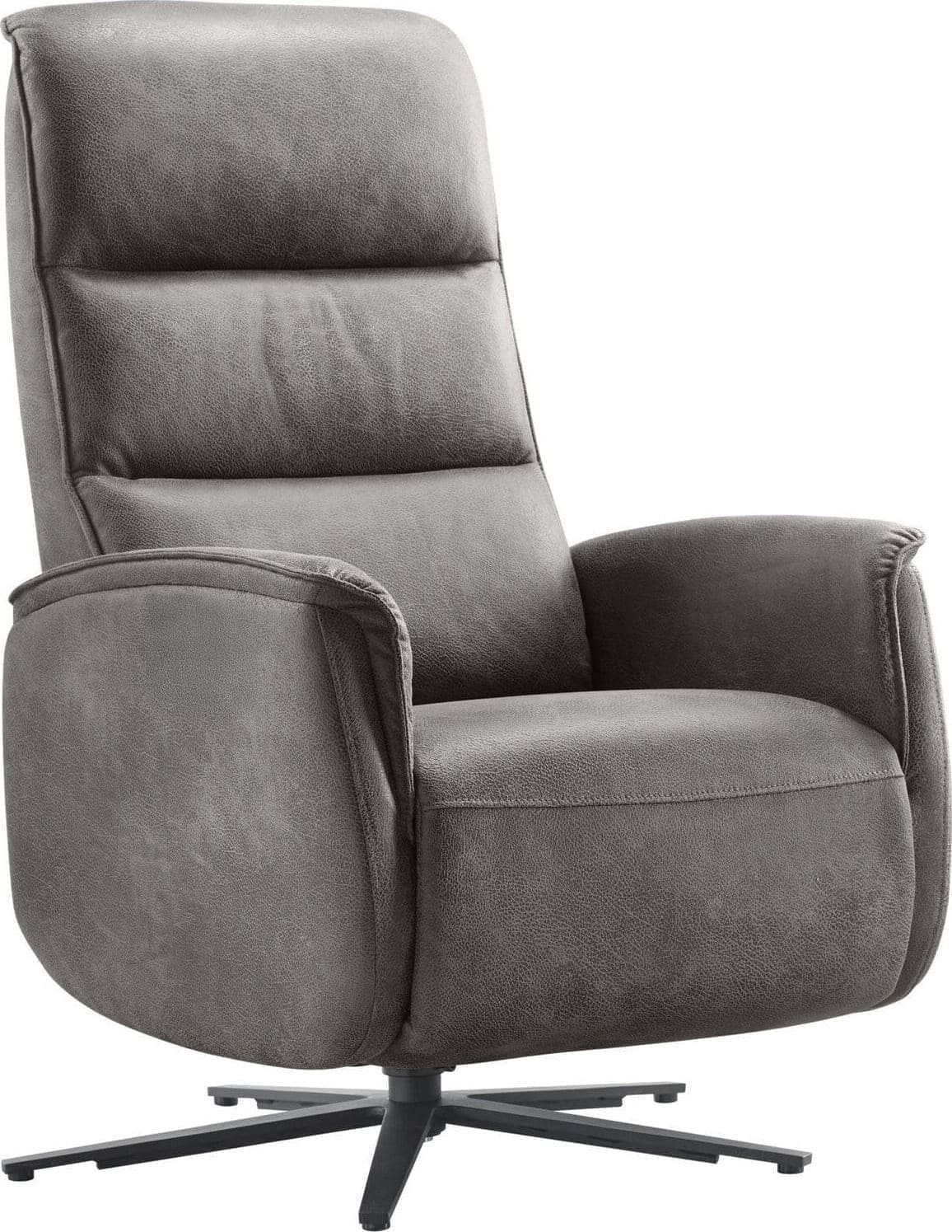 Pronto Wonen Relaxfauteuil Volgere grijs Grijs Fauteuil