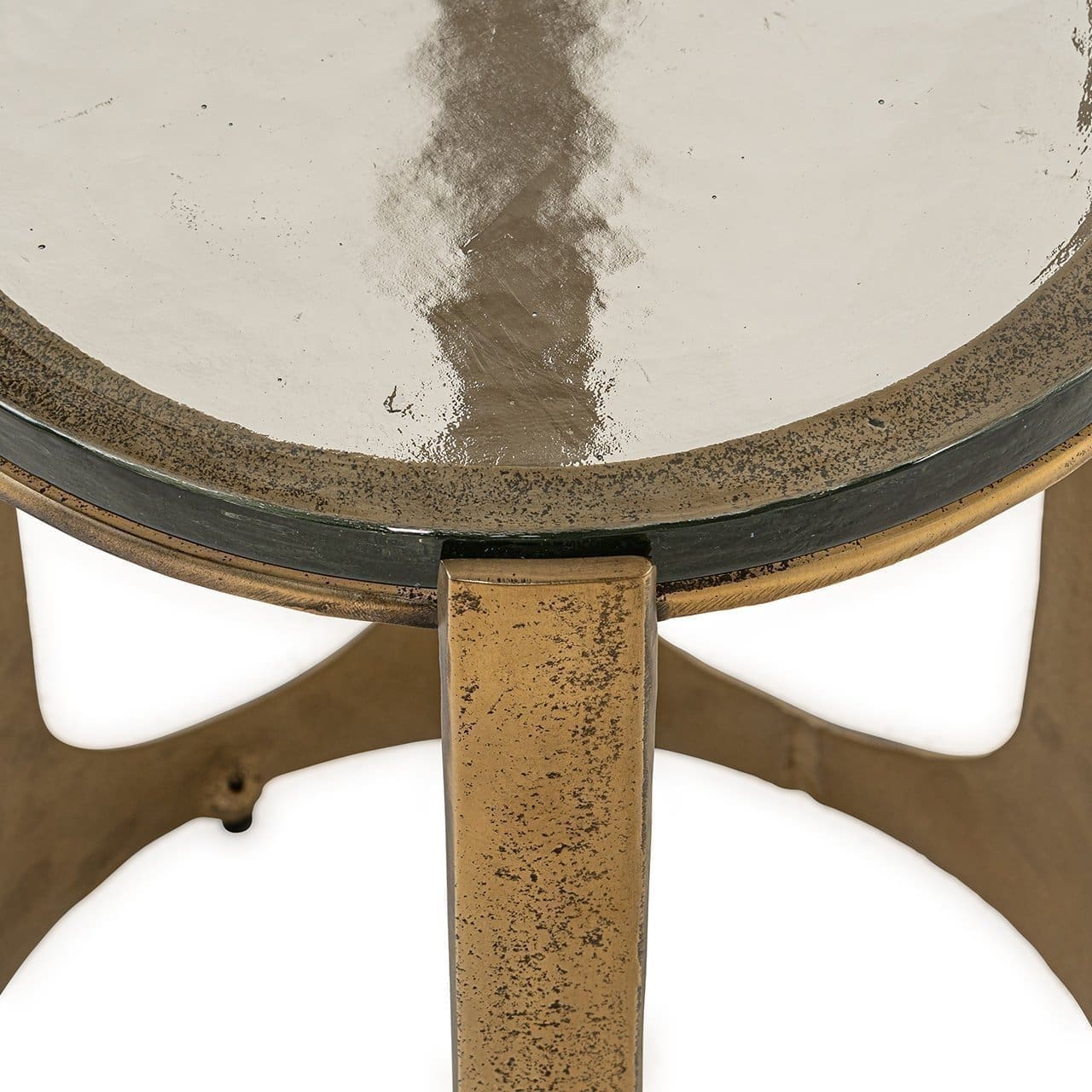 Richmond Interiors Bijzettafel Rixo Goud Bijzettafel