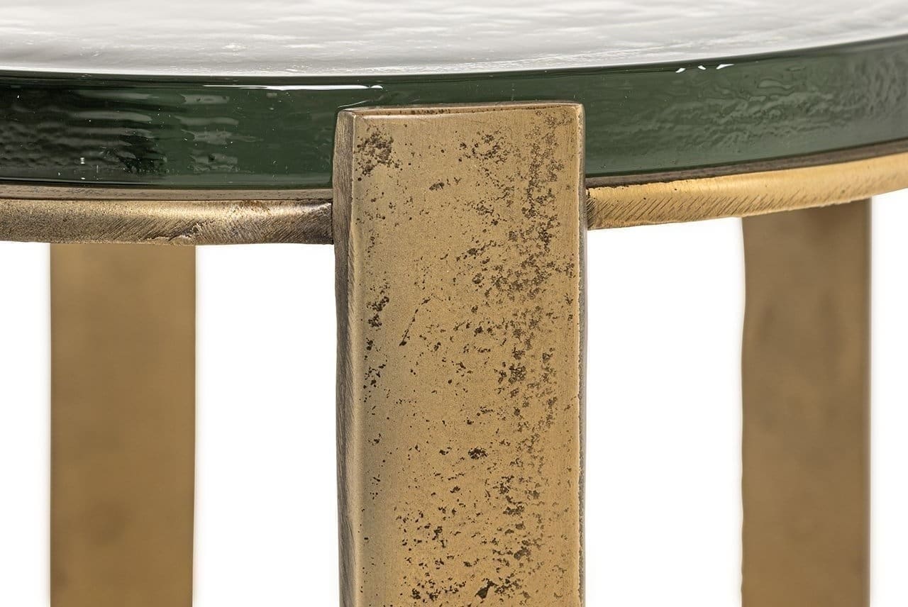 Richmond Interiors Bijzettafel Rixo Goud Bijzettafel