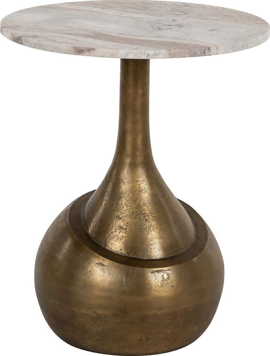 Richmond Interiors Bijzettafel Sia Goud Bijzettafel