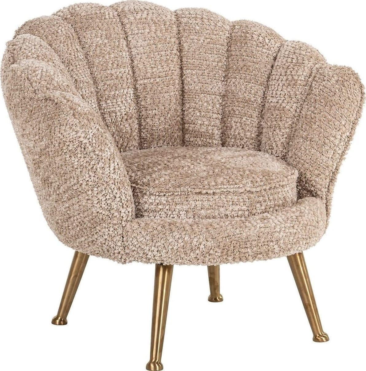 Richmond Interiors Kinderstoel Charly lovely beige Beige Fauteuil