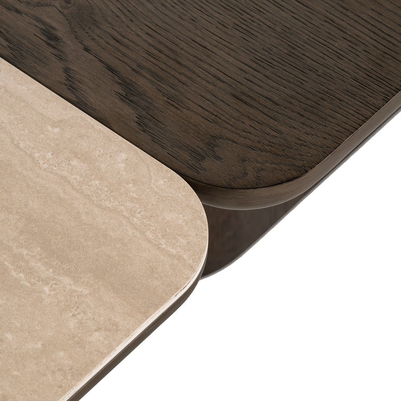 Richmond Interiors Salontafel Nando set van 2 Bruin Salontafel