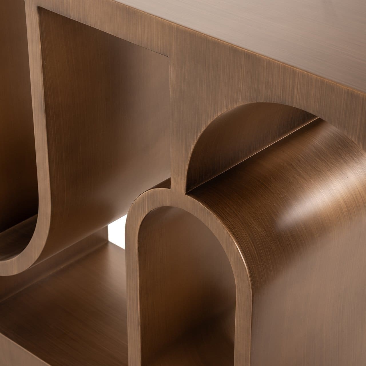 Richmond Interiors Wandtafel Lugano Goud Wandtafel