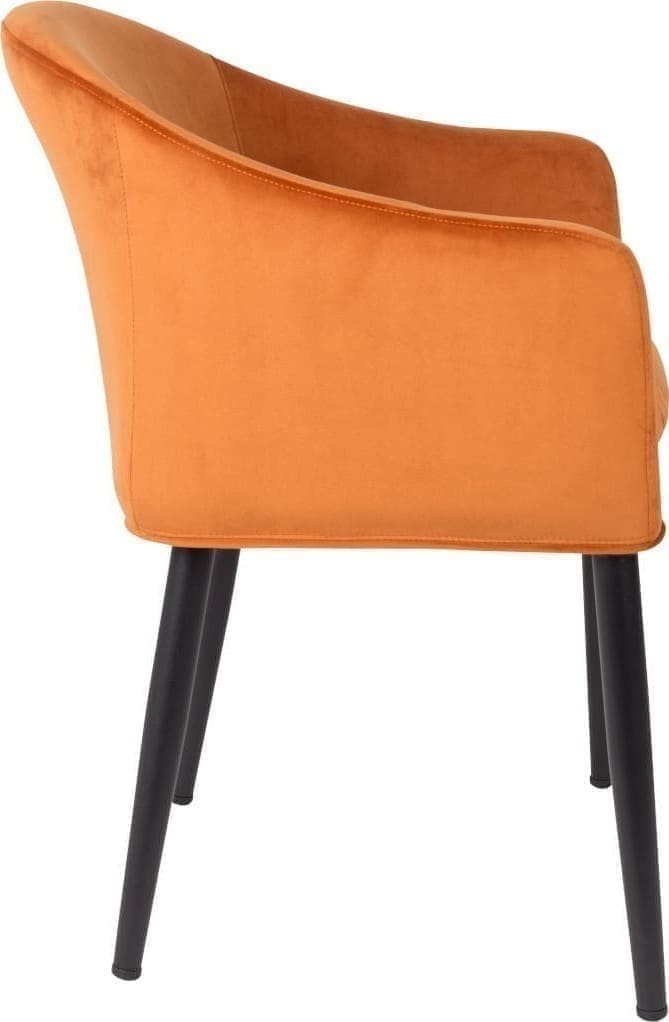 Armstoel Catelyn Orange White Label Living ZVR1200160