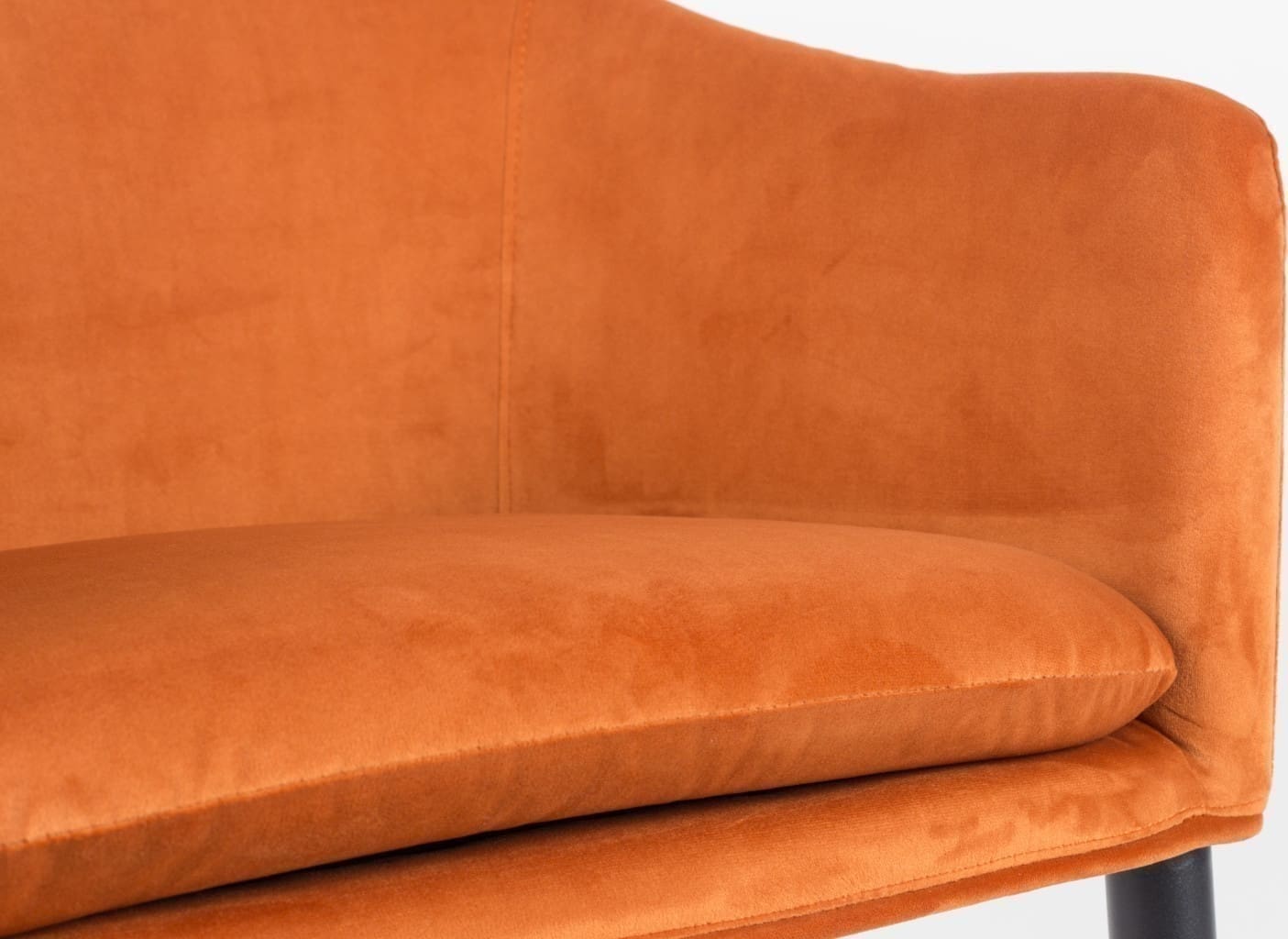 Armstoel Catelyn Orange White Label Living ZVR1200160