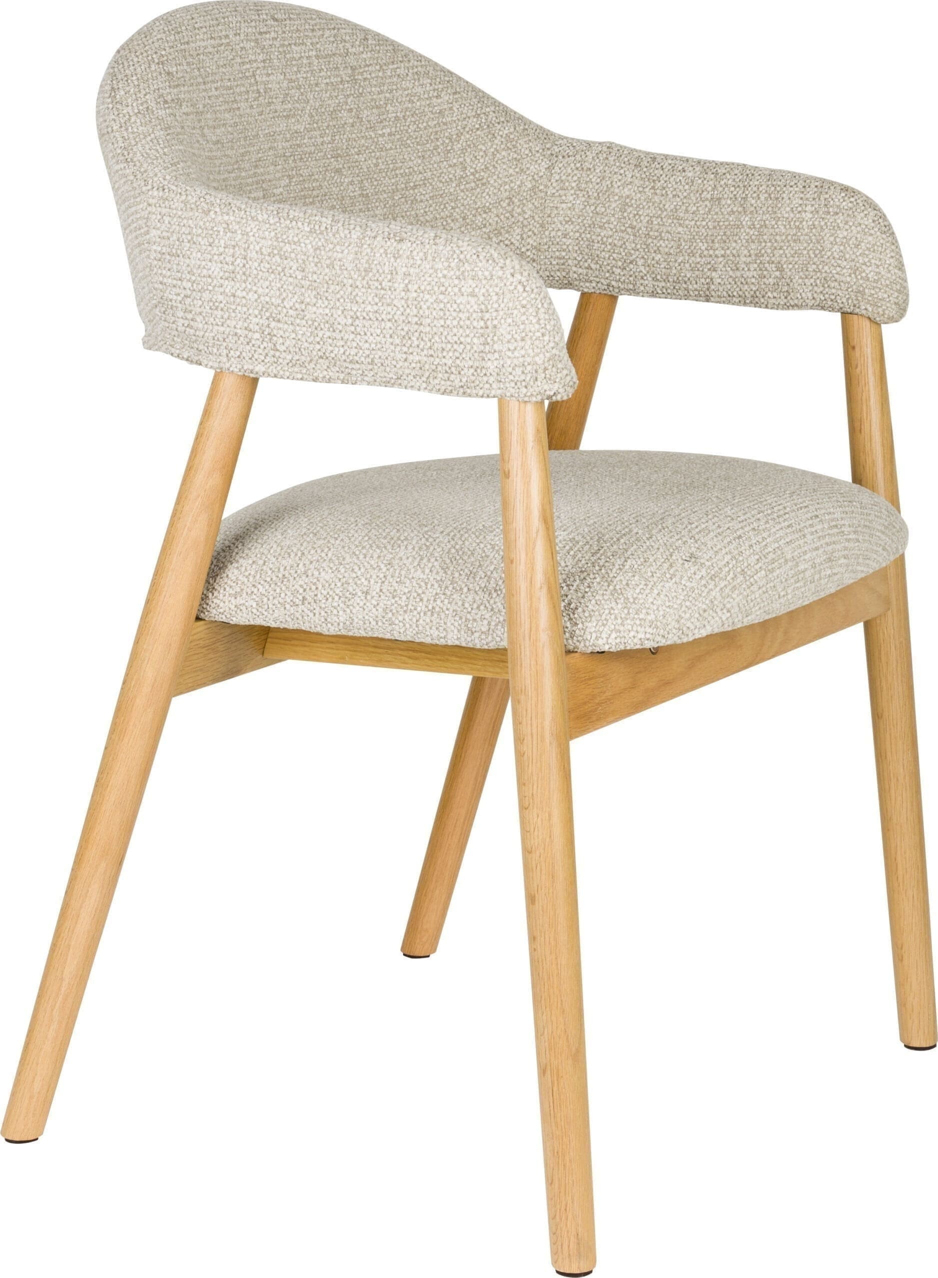 Armstoel Indy Light Brown White Label Living ZVR1000582