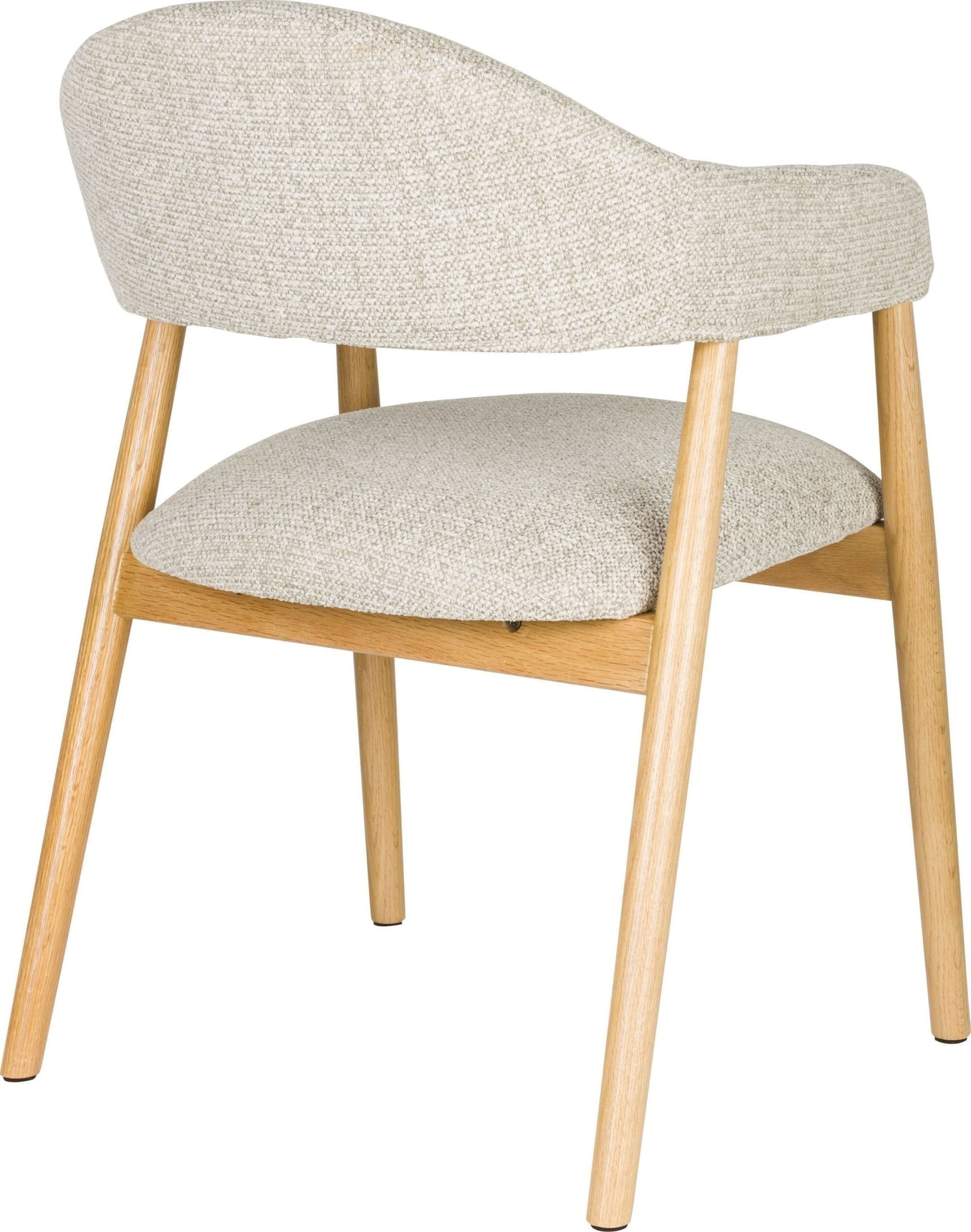 Armstoel Indy Light Brown White Label Living ZVR1000582