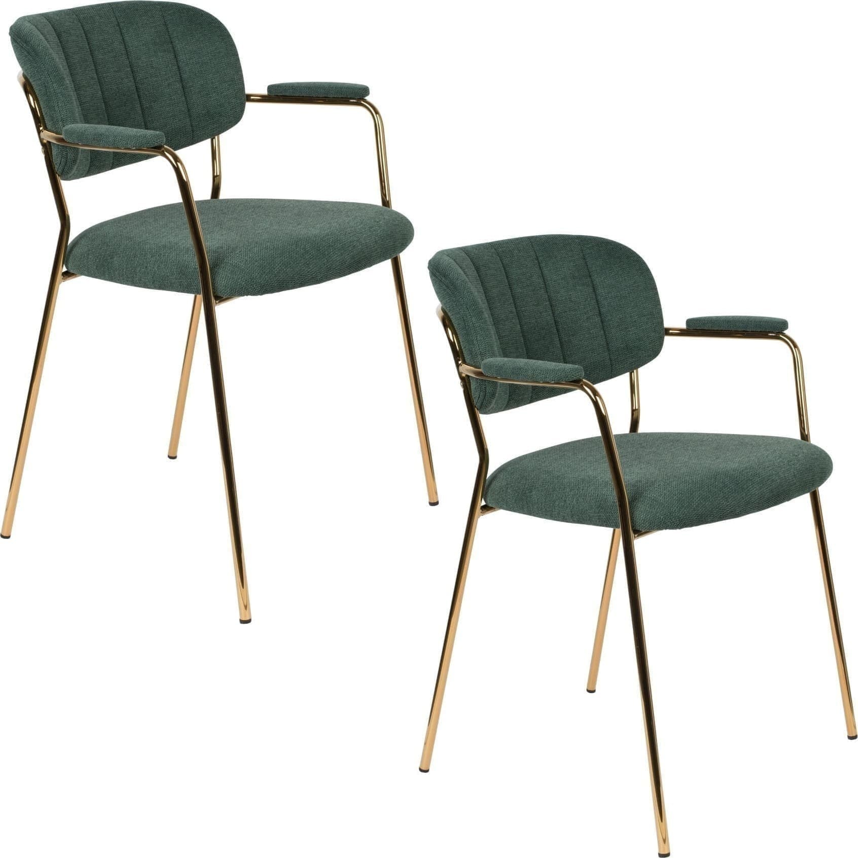 Armstoel Jolien - Gold/Dark Green - Afbeelding 26