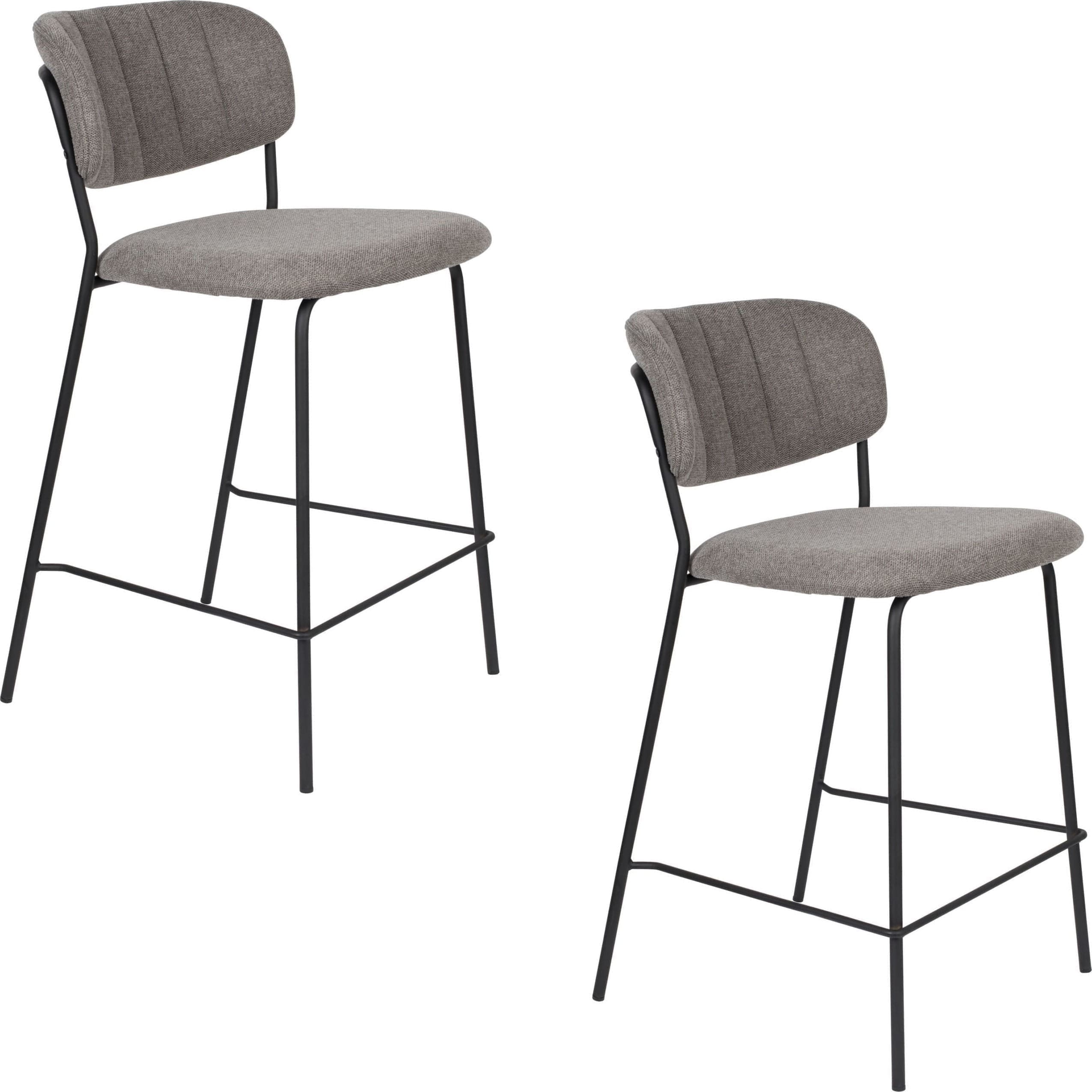Barstoel Jolien - Black/Grey - Afbeelding 28