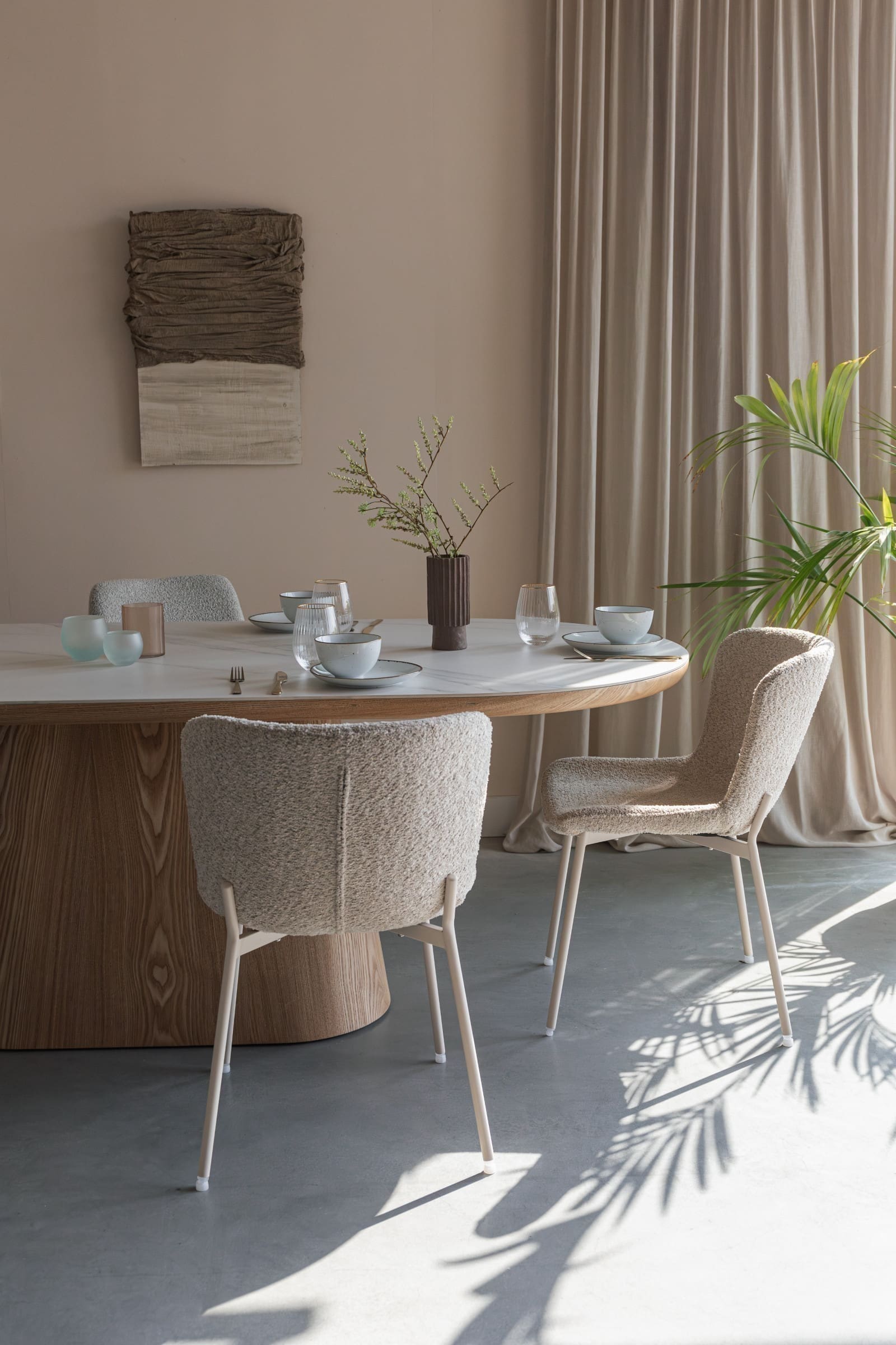 Eettafel Almira Oval Oak - Afbeelding 4