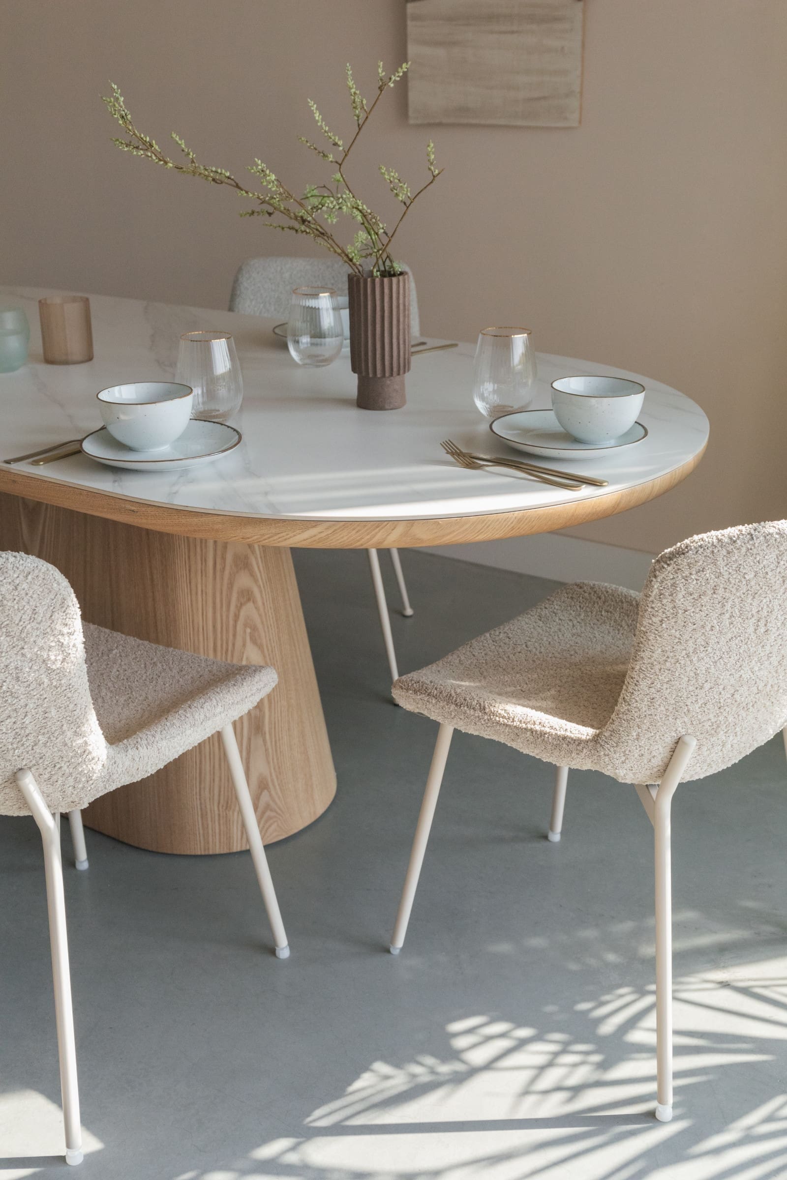 Eettafel Almira Oval Oak - Afbeelding 5