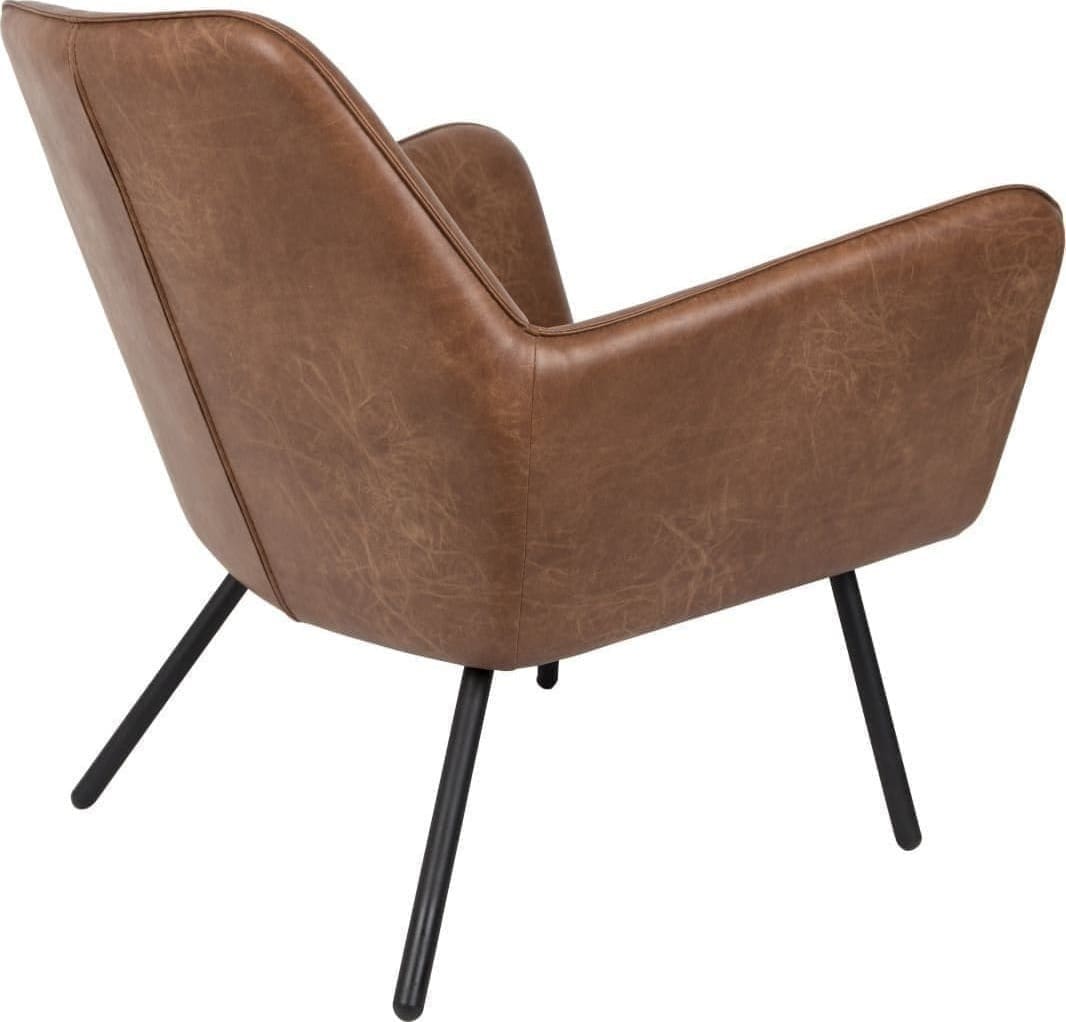 Fauteuil Bon Brown White Label Living ZVR3100040