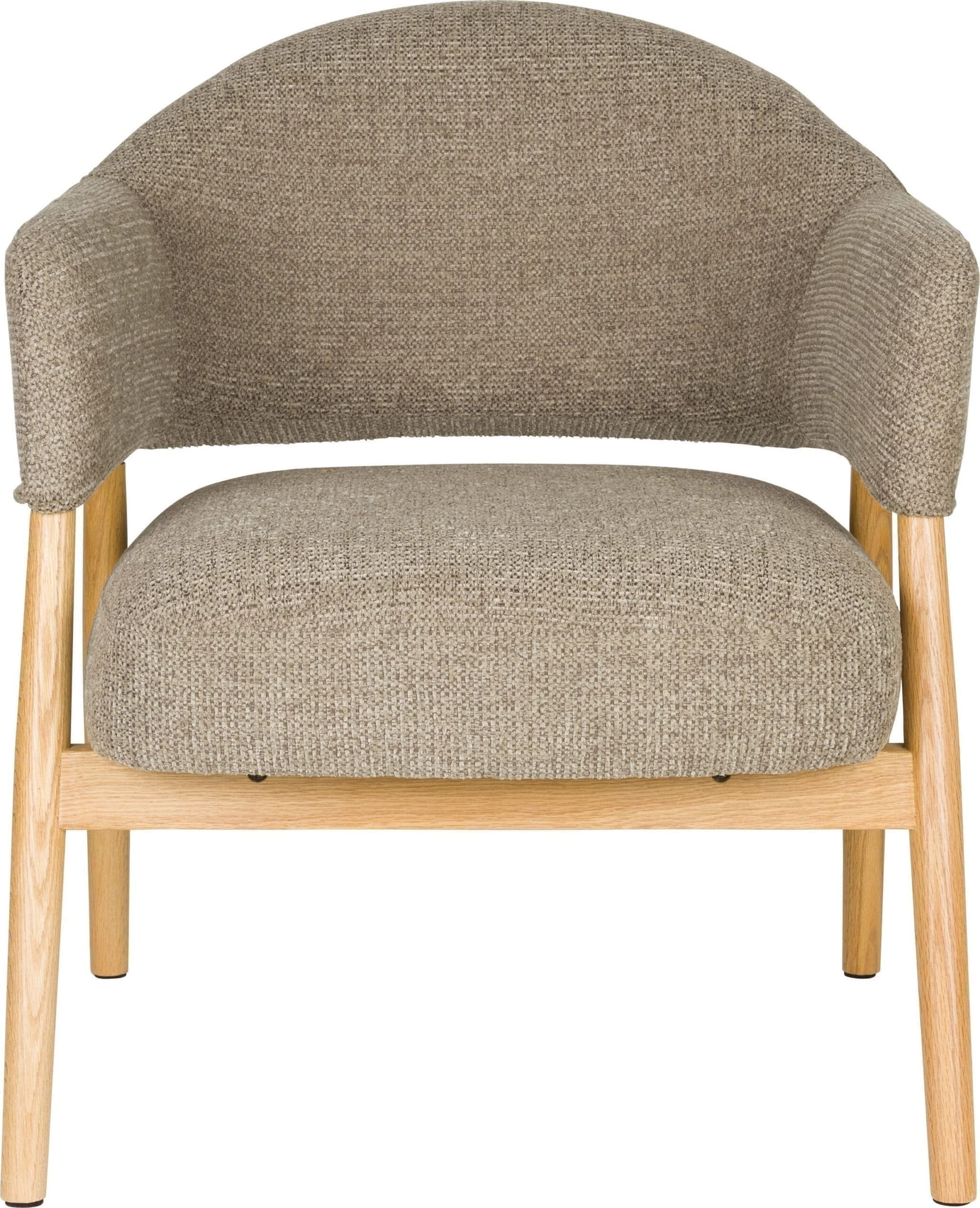 Fauteuil Indy Dark Brown White Label Living ZVR1000585
