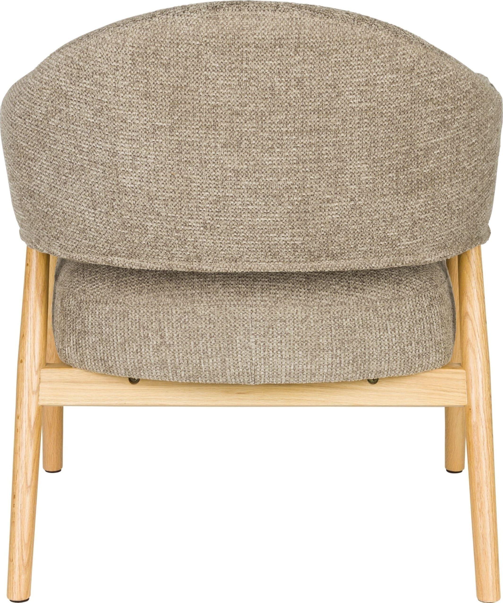 Fauteuil Indy Dark Brown White Label Living ZVR1000585