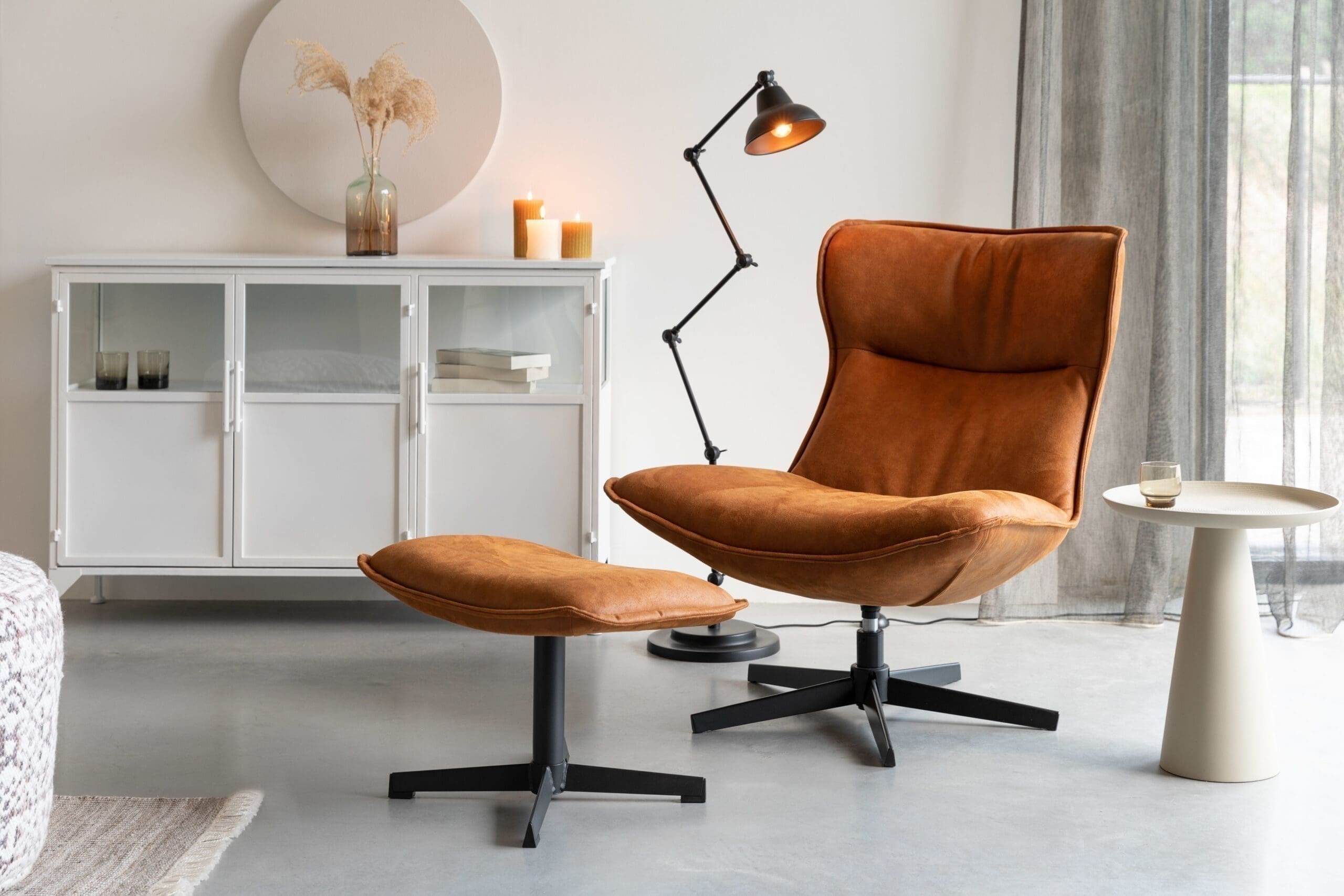 Fauteuil John - Cognac - Afbeelding 15