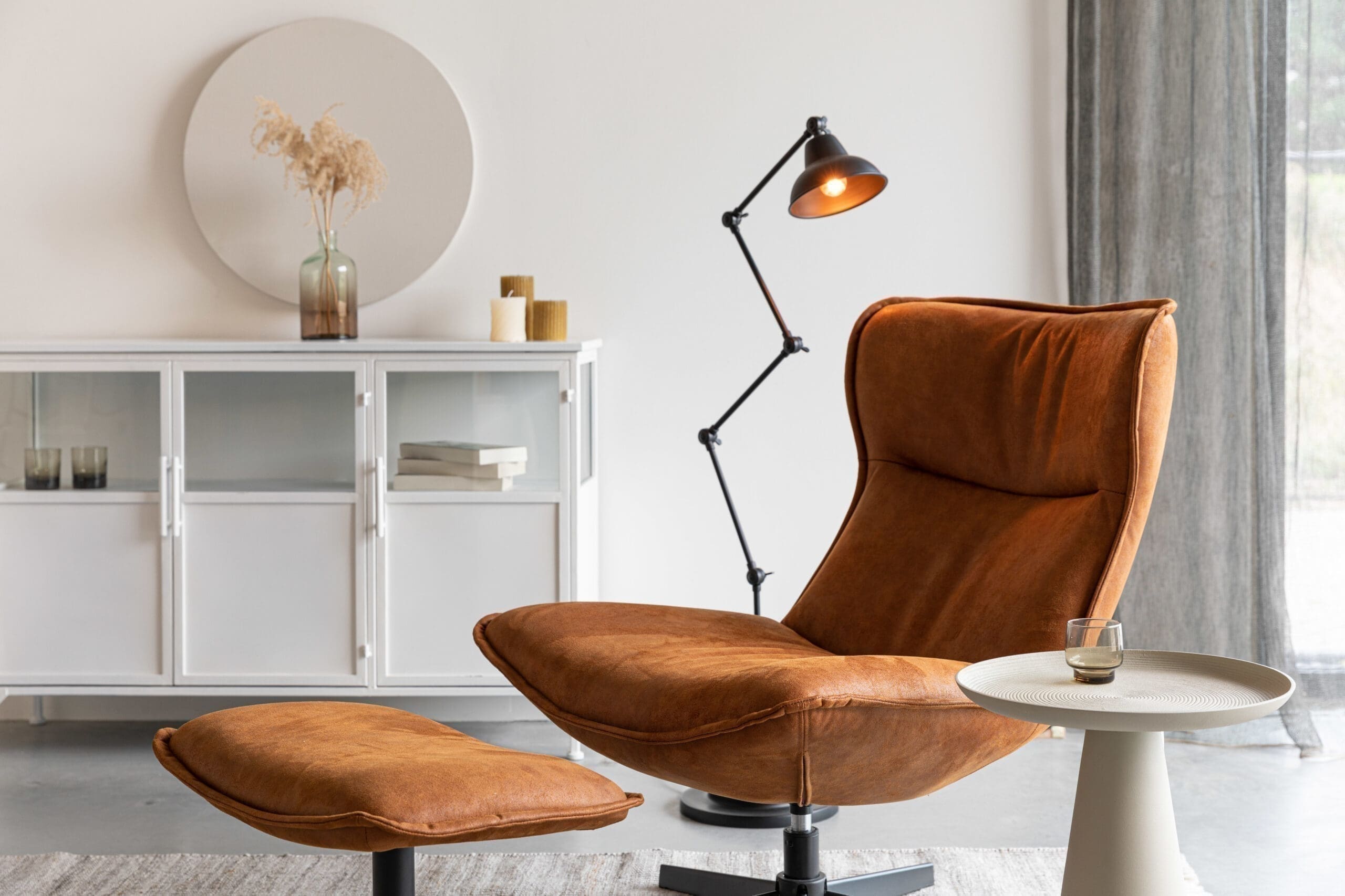 Fauteuil John - Cognac - Afbeelding 16