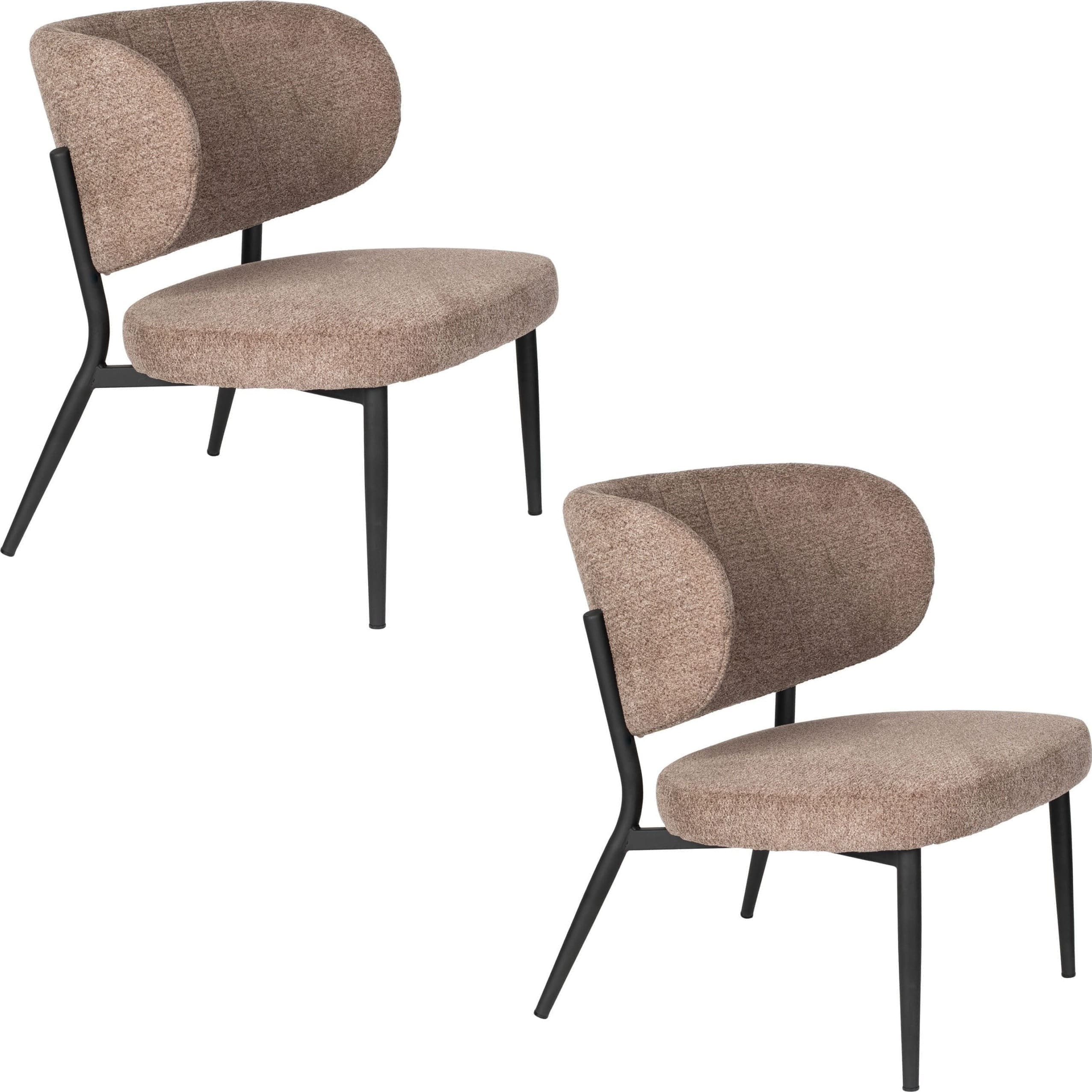 Fauteuil Sanne - Brownie - Afbeelding 15