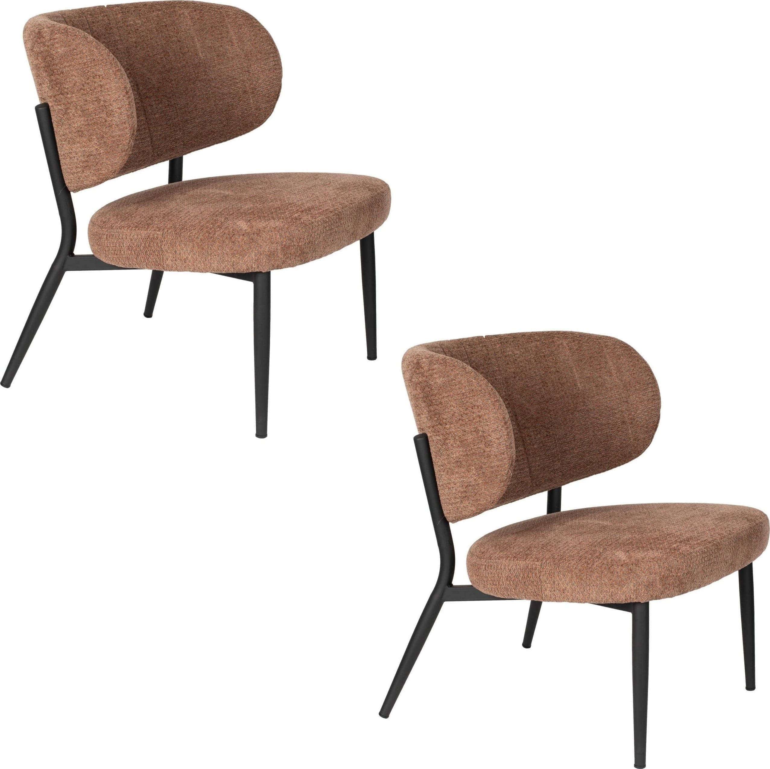 Fauteuil Sanne - Orange Grey - Afbeelding 16