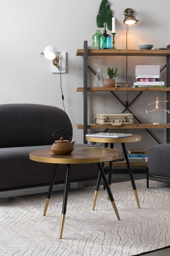Salontafel Denise White Label Living ZVR2300149