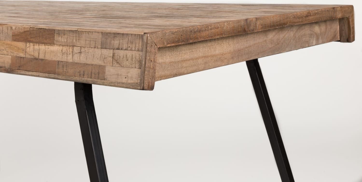 Tafel Suri 160x78 Natural White Label Living ZVR2100010