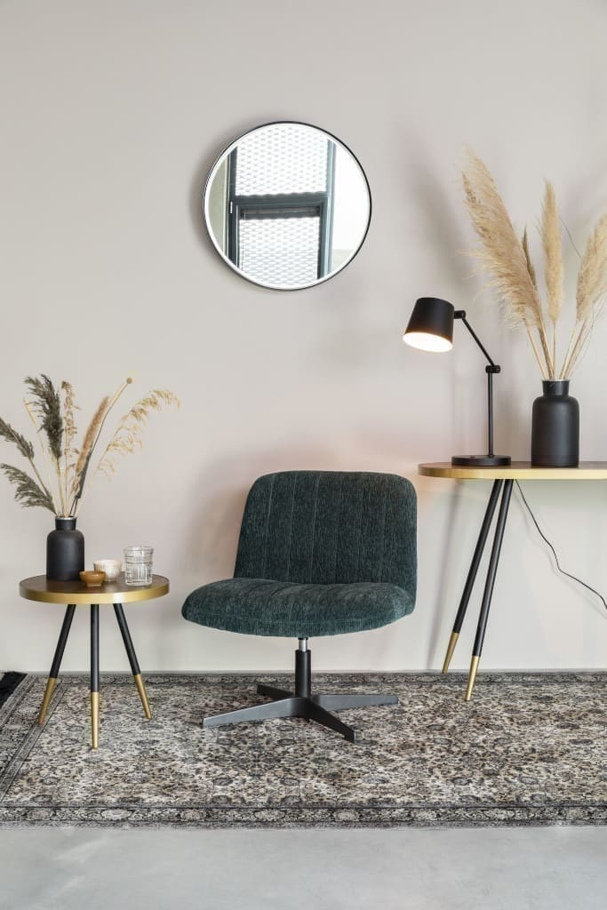 Wandtafel Denise White Label Living ZVR2600008