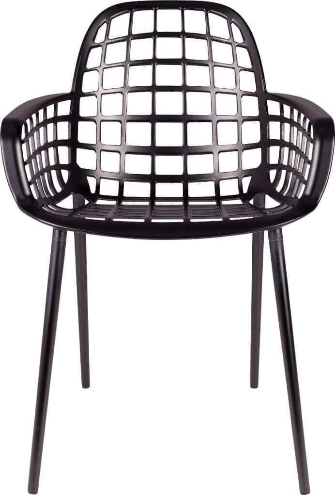 Armstoel Albert Kuip Garden Black Zuiver ZVR1200170