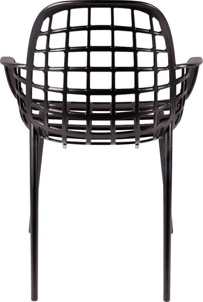 Armstoel Albert Kuip Garden Black Zuiver ZVR1200170