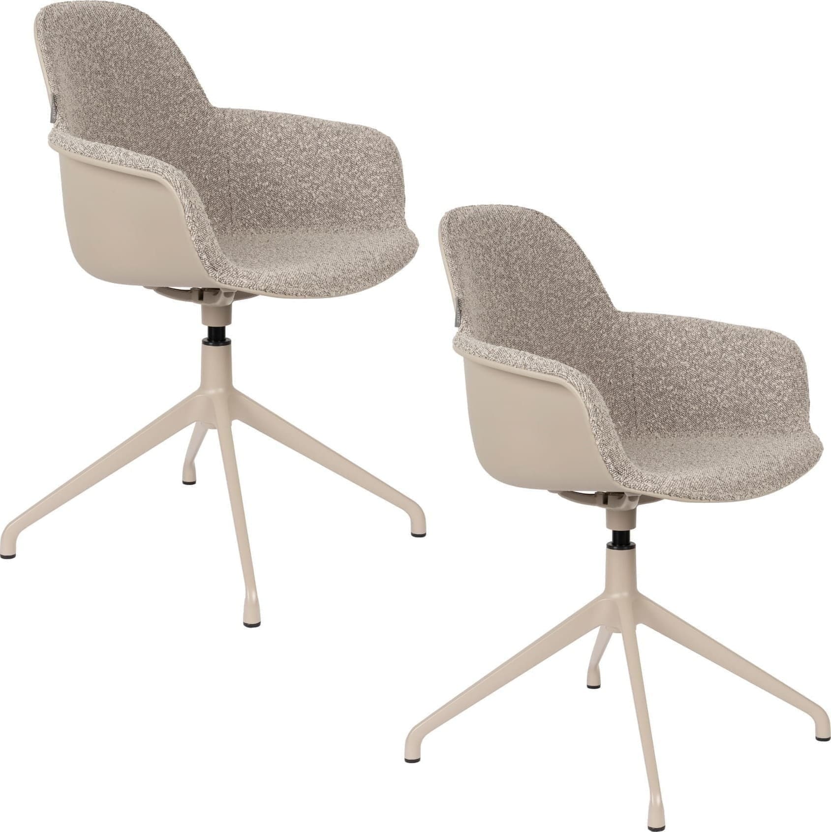Armstoel Albert Kuip Swivel - Taupe - Afbeelding 14