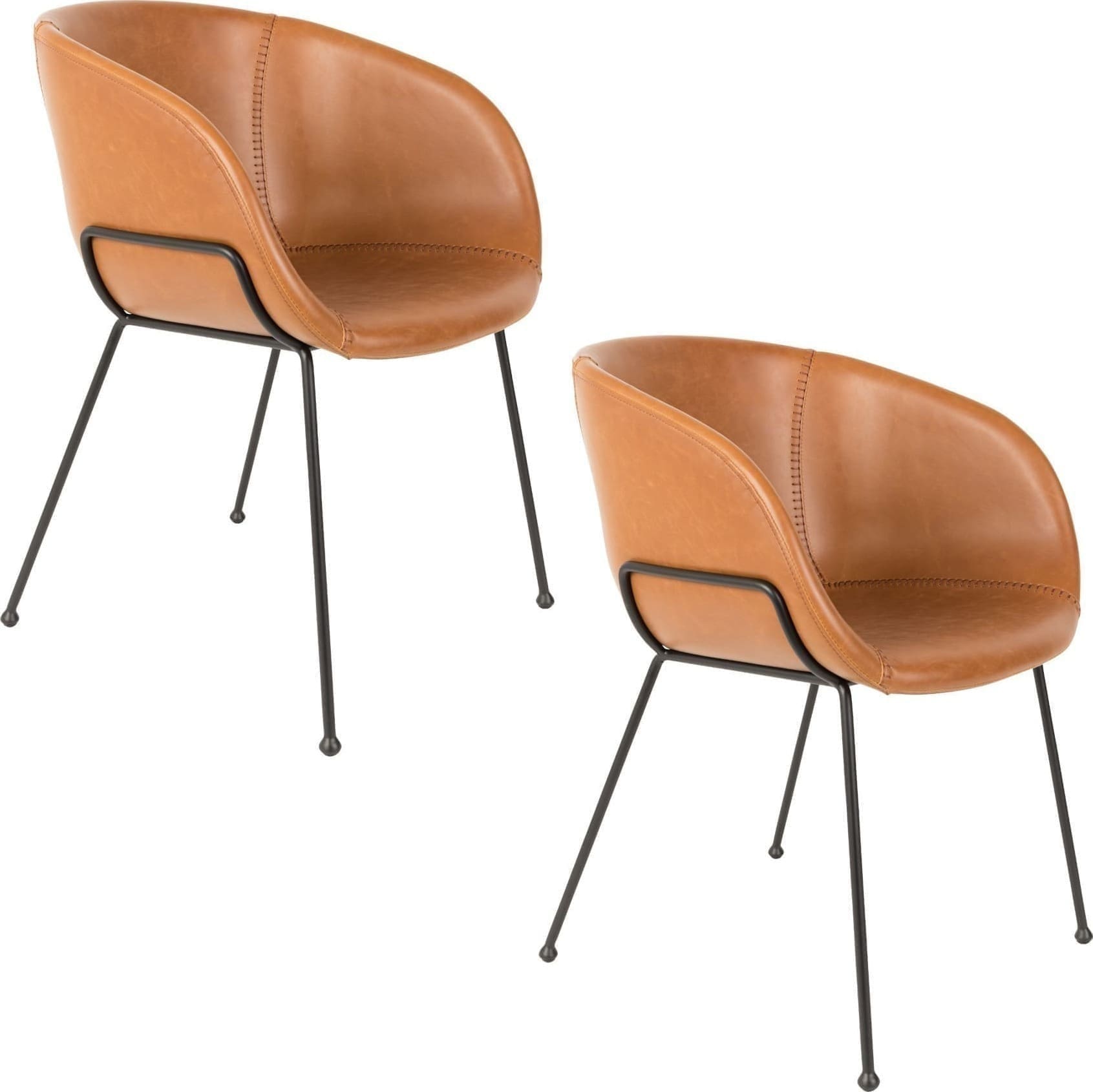 Armstoel Feston - Brown - Afbeelding 23