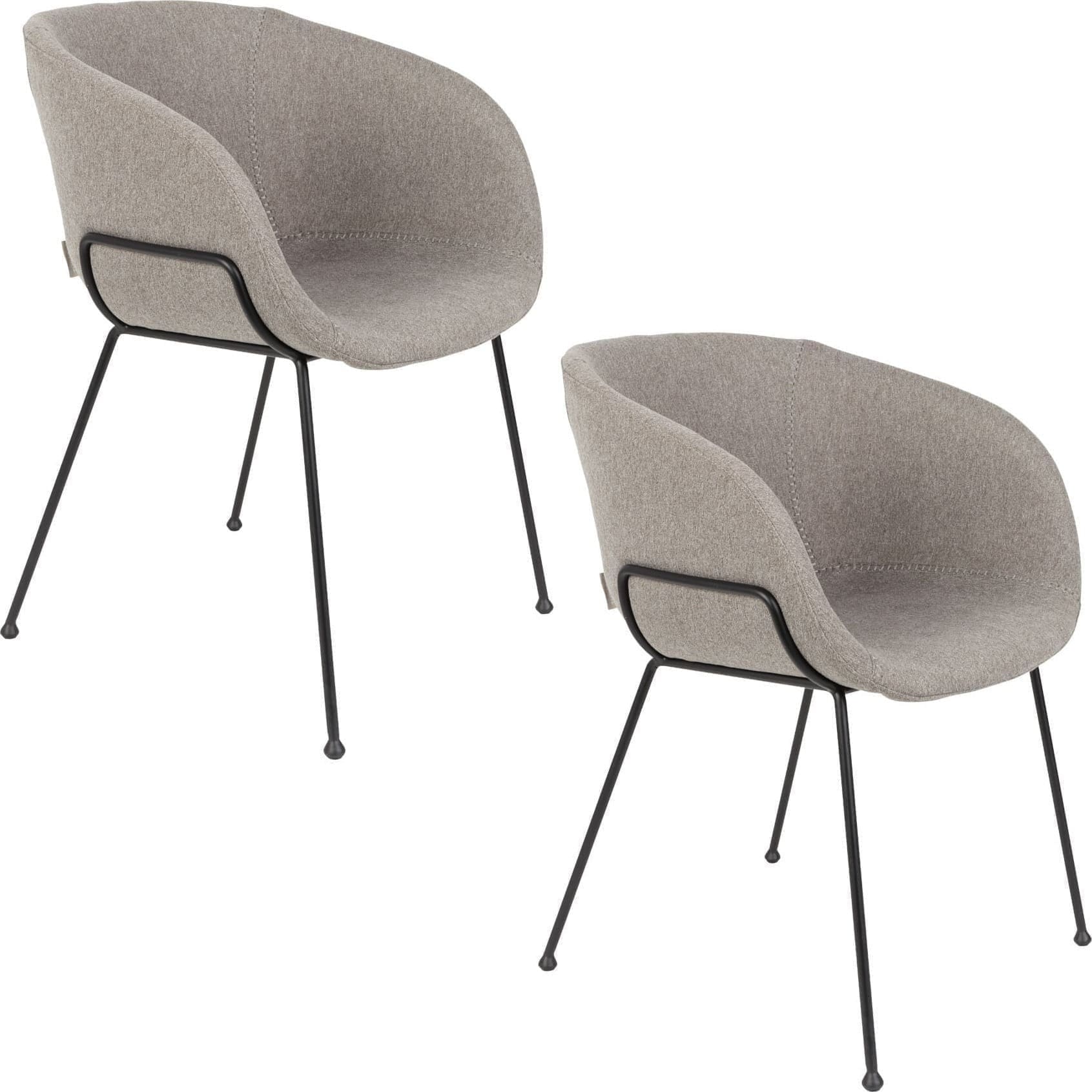 Armstoel Feston - Fab Grey - Afbeelding 20