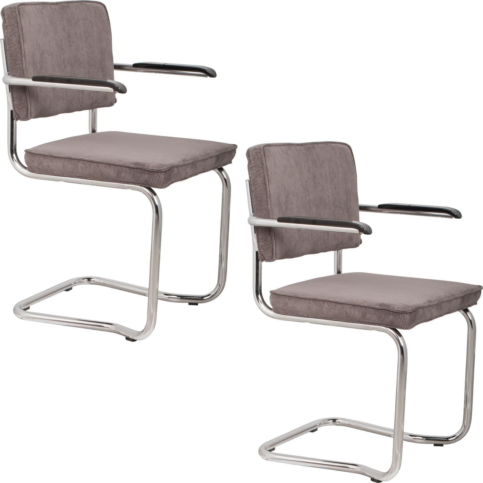 Armstoel Ridge Kink Rib - Grey - Afbeelding 21
