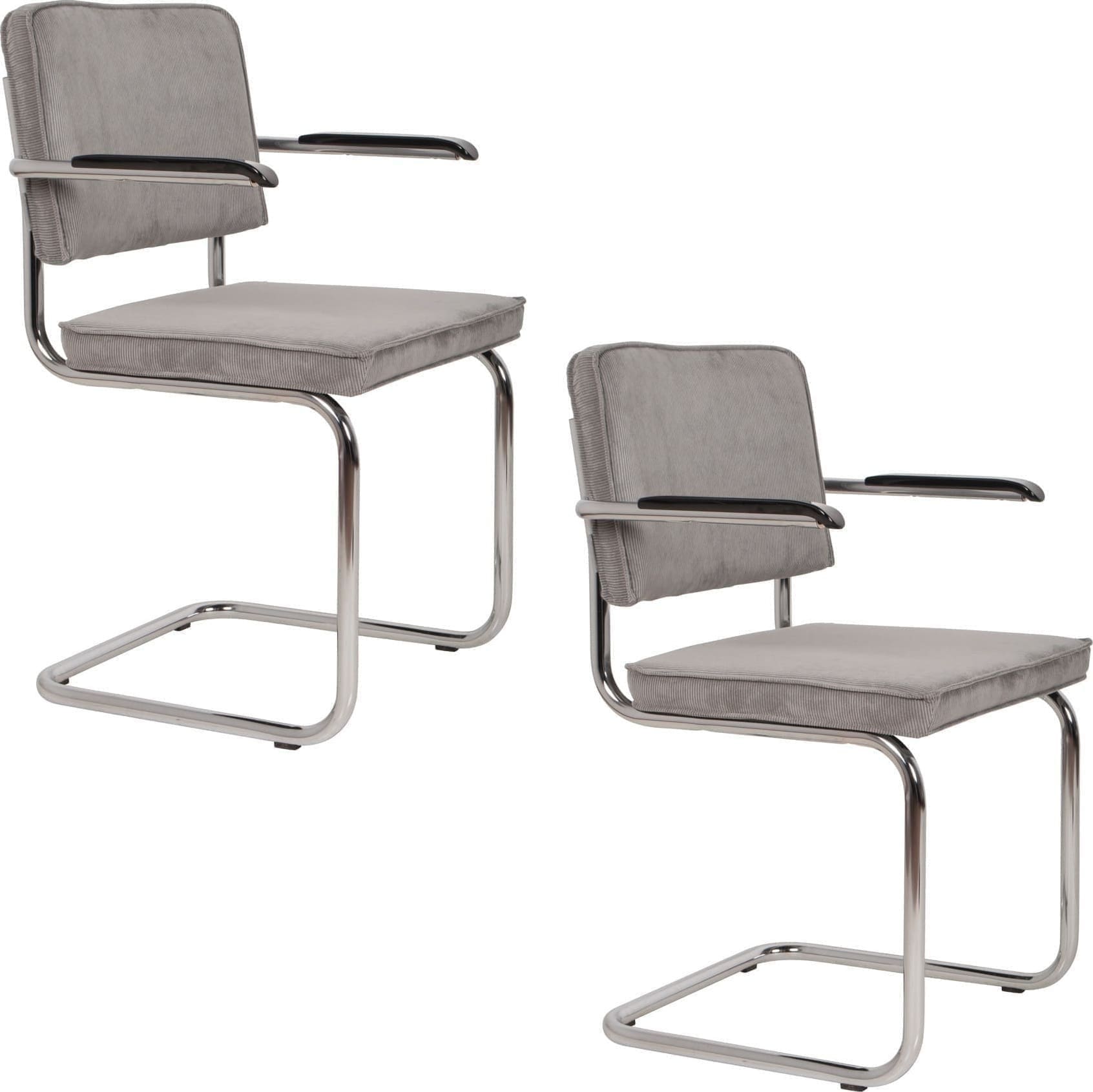 Armstoel Ridge Rib Cool - Grey - Afbeelding 13