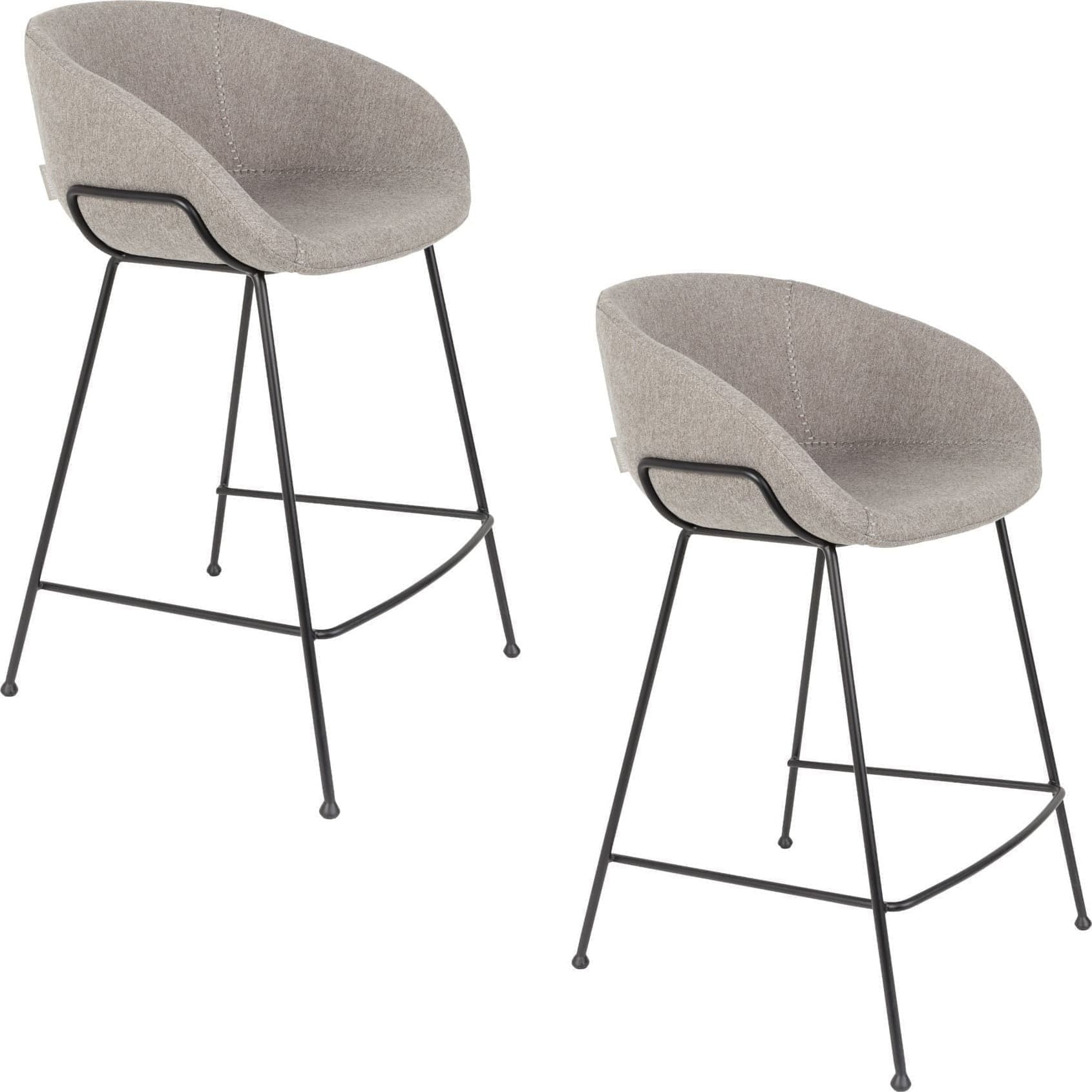 Barstoel Feston - Fab Grey - Afbeelding 13