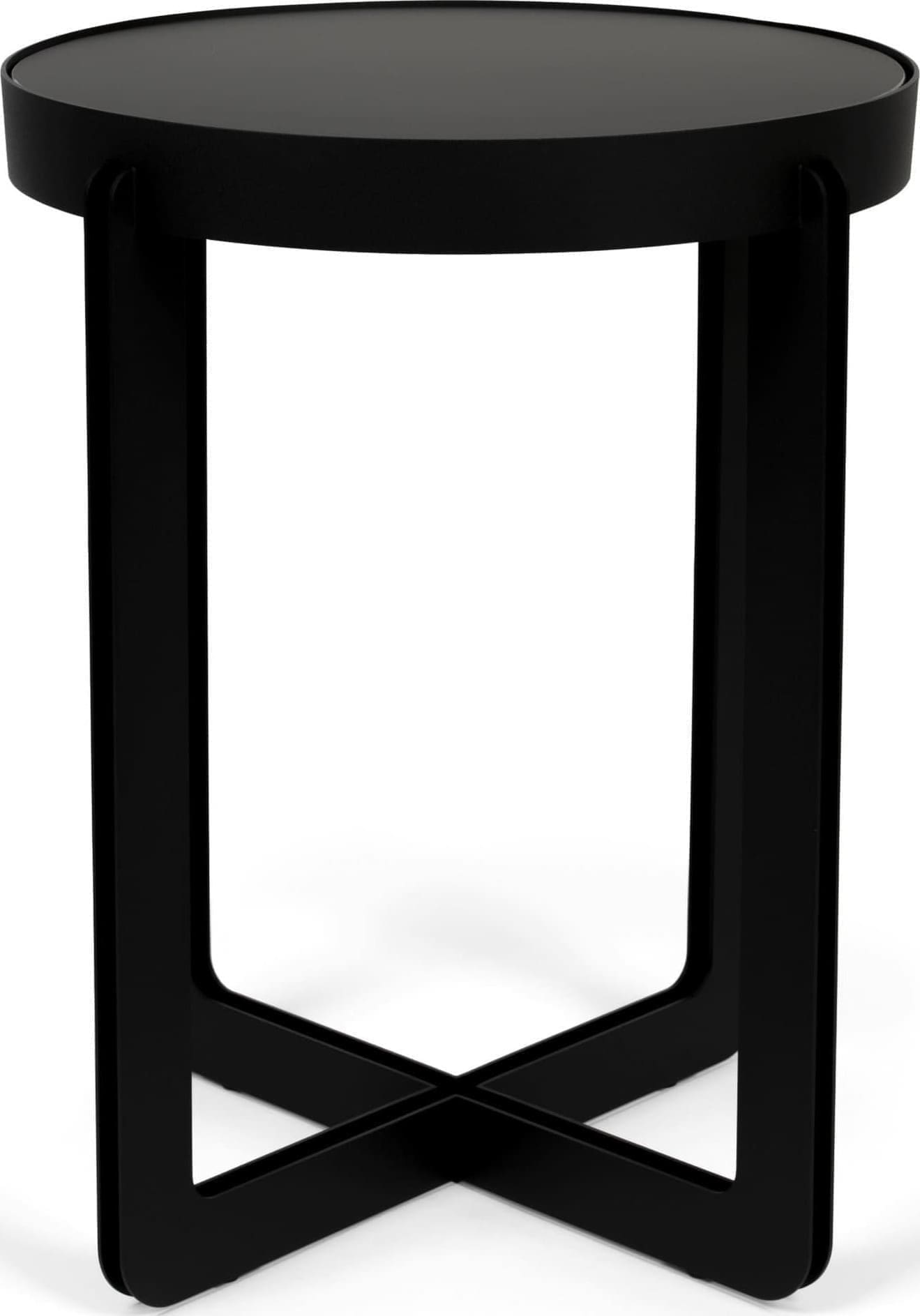 Bijzettafel Centre Black Zuiver ZVR1000930