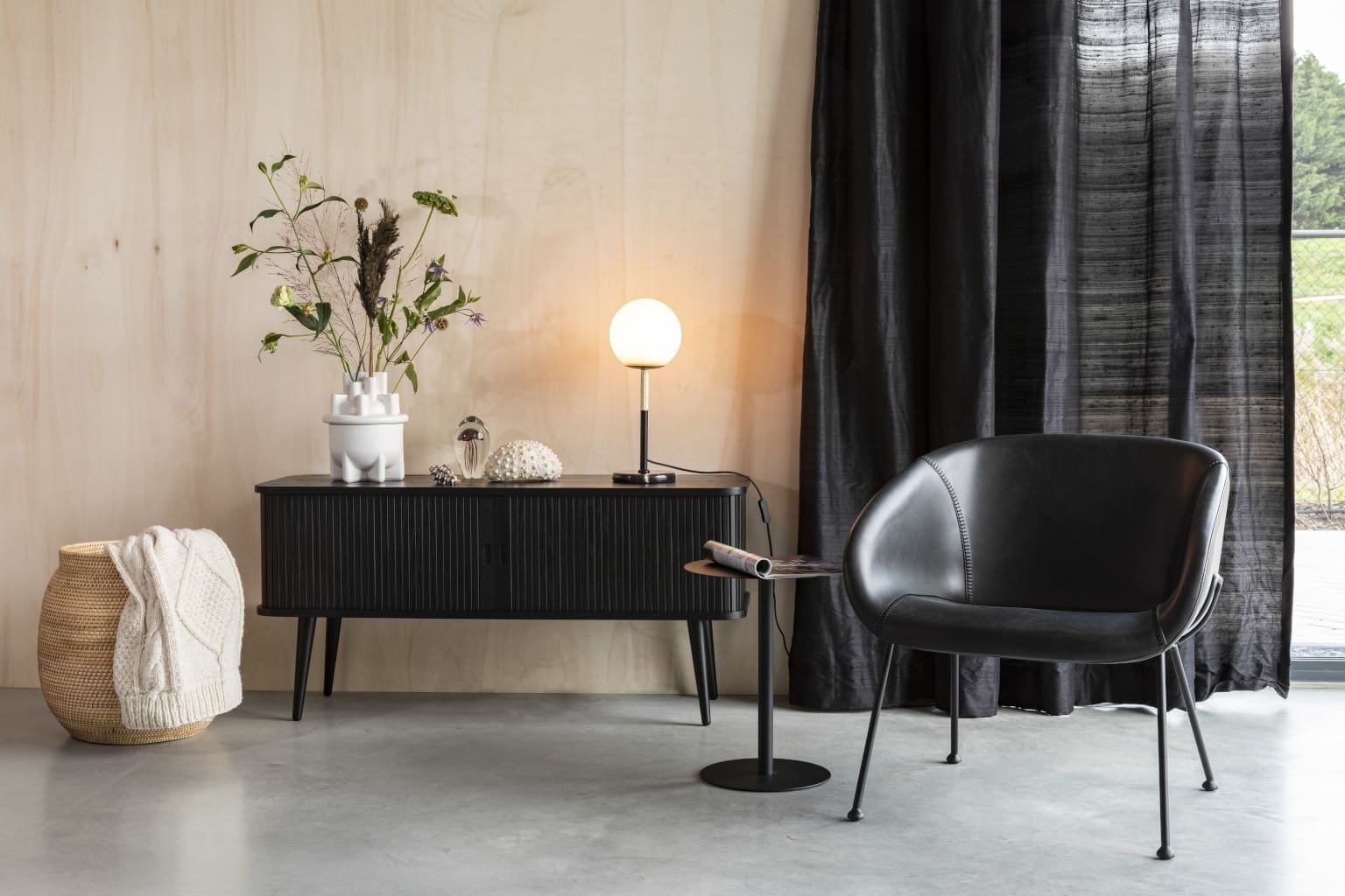 Dressoir Barbier - Black - Afbeelding 23