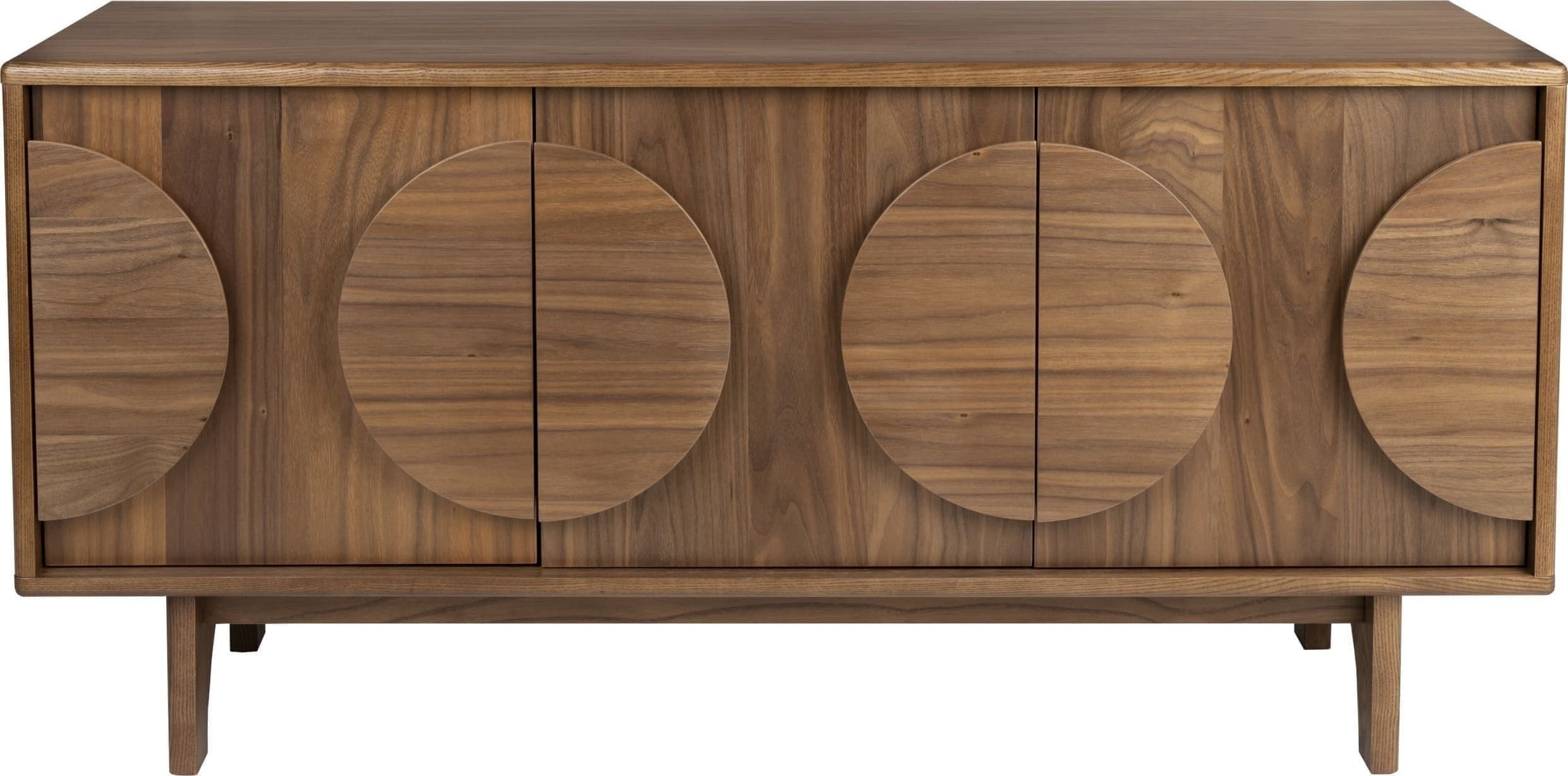 Dressoir Groove 3 Doors Walnut Zuiver ZVR4300042