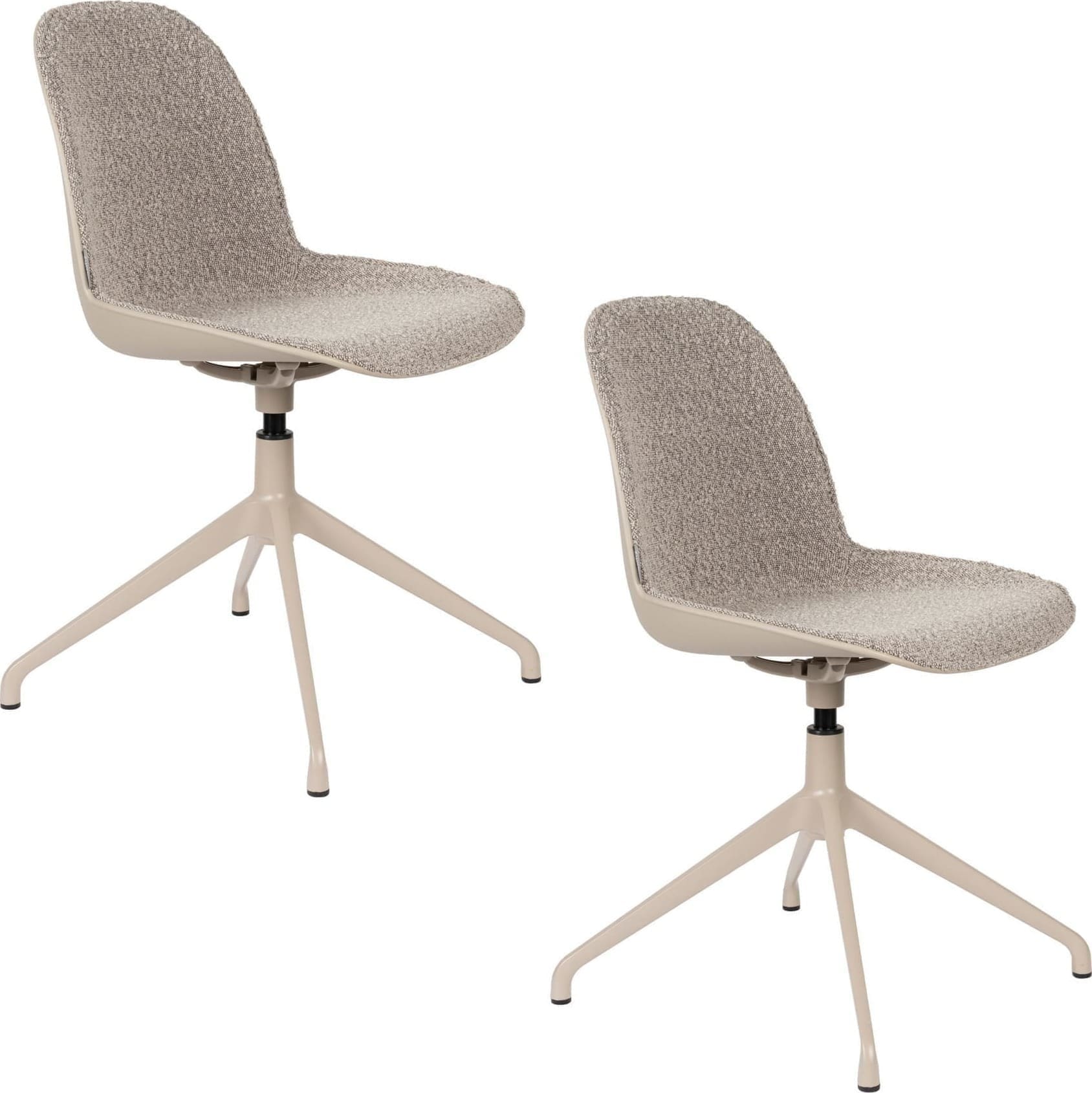 Eetkamerstoel Albert Kuip Swivel - Taupe - Afbeelding 14