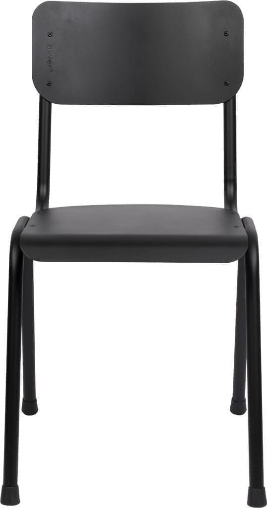 Eetkamerstoel Back To School Outdoor Black Zuiver ZVR1100383