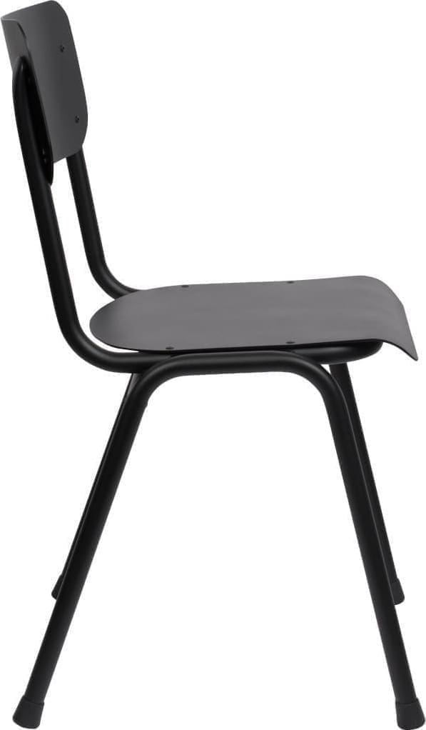Eetkamerstoel Back To School Outdoor Black Zuiver ZVR1100383
