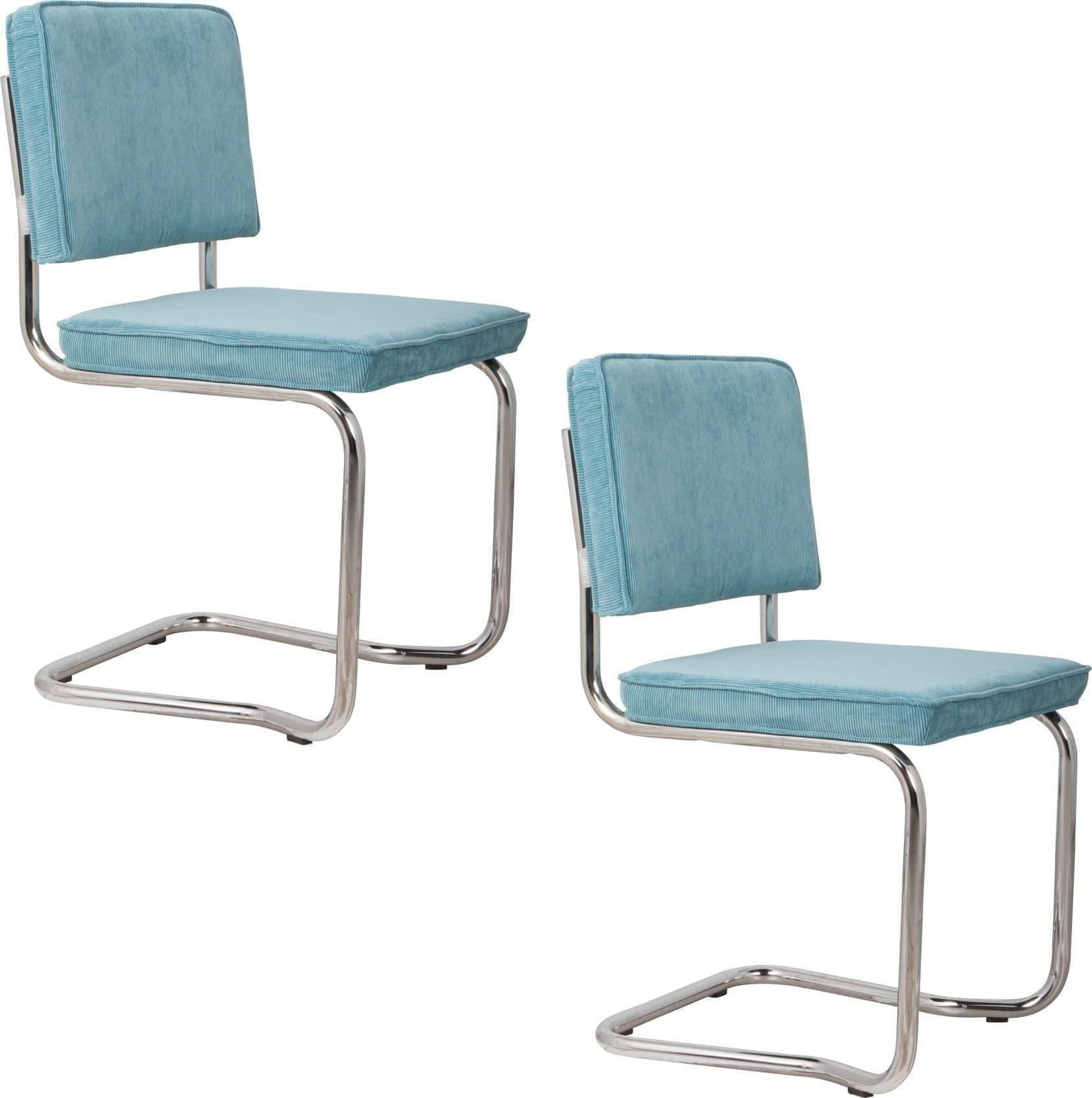 Eetkamerstoel Ridge Kink Rib - Blue - Afbeelding 21
