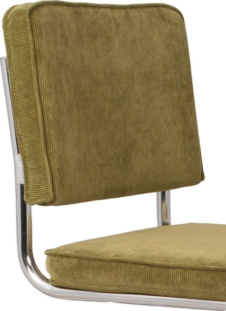 Eetkamerstoel Ridge Kink Rib Green 25a Zuiver ZVR1100063