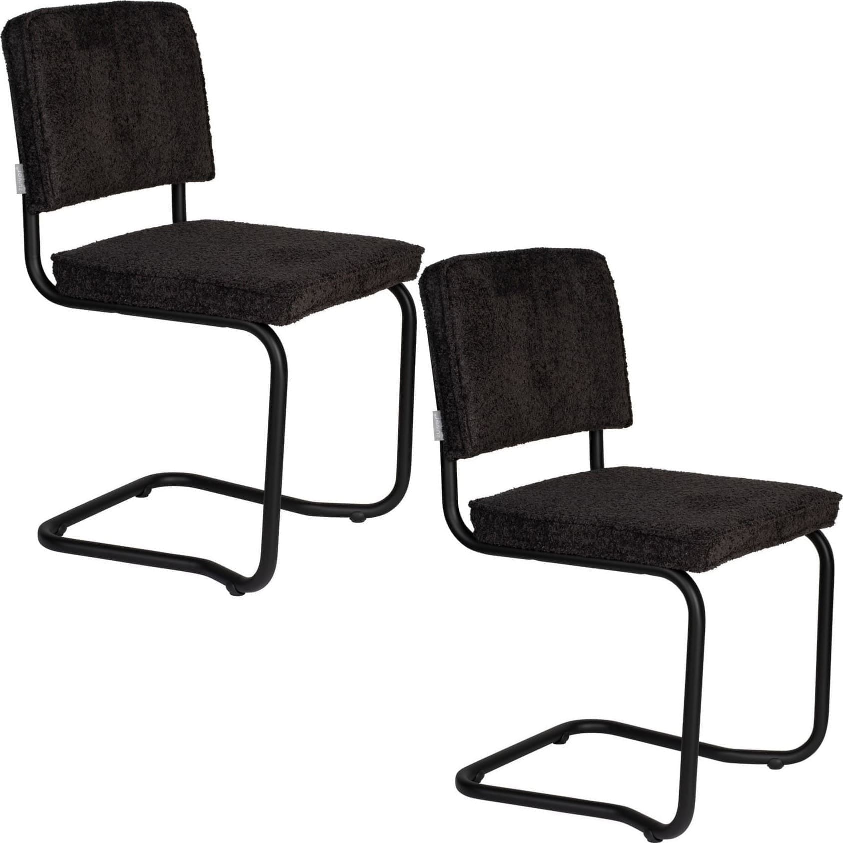 Eetkamerstoel Ridge Kink Soft Black - Afbeelding 12