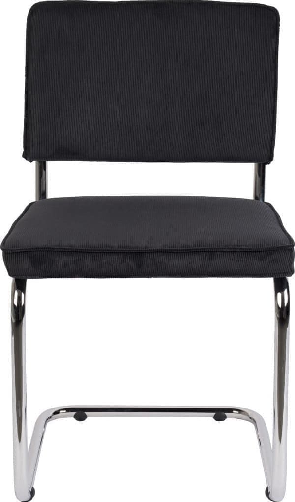 Eetkamerstoel Ridge Rib Black 7a Zuiver ZVR1006001
