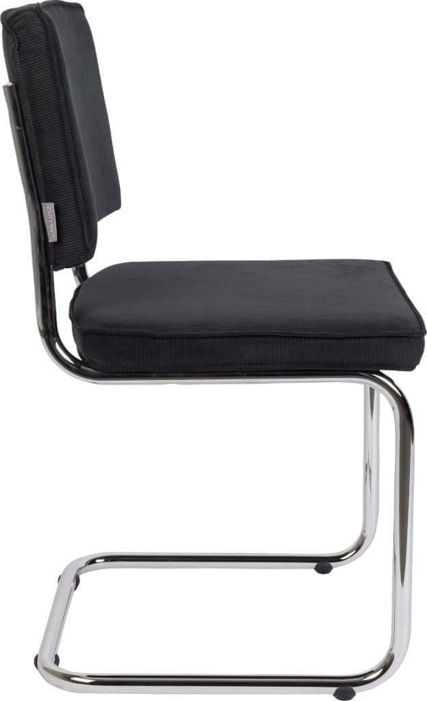 Eetkamerstoel Ridge Rib Black 7a Zuiver ZVR1006001