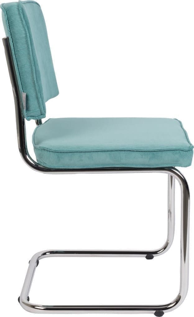 Eetkamerstoel Ridge Rib Blue 12a Zuiver ZVR1006007